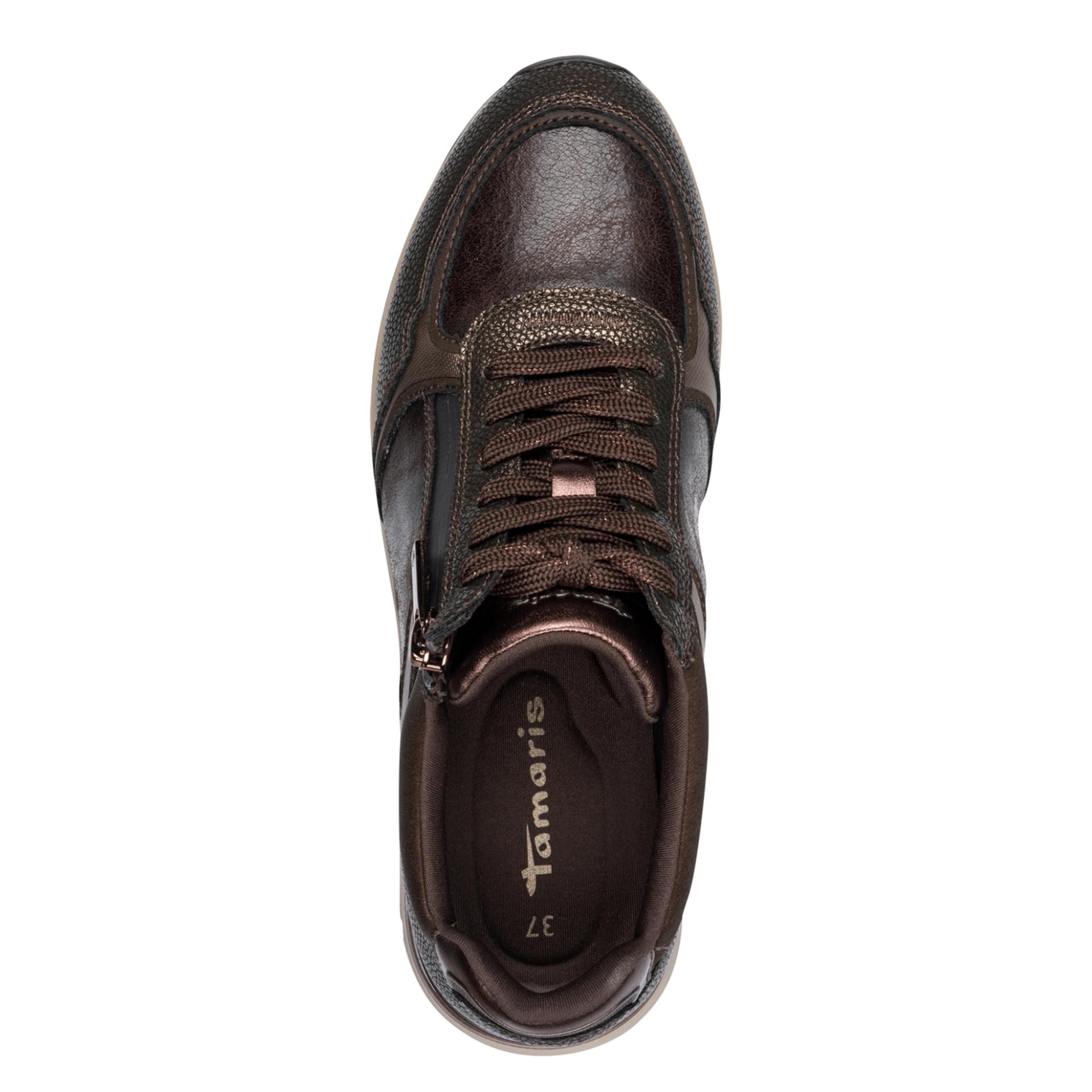 Tamaris Almina Sneakers 1-23734-47 in Mocca Comb