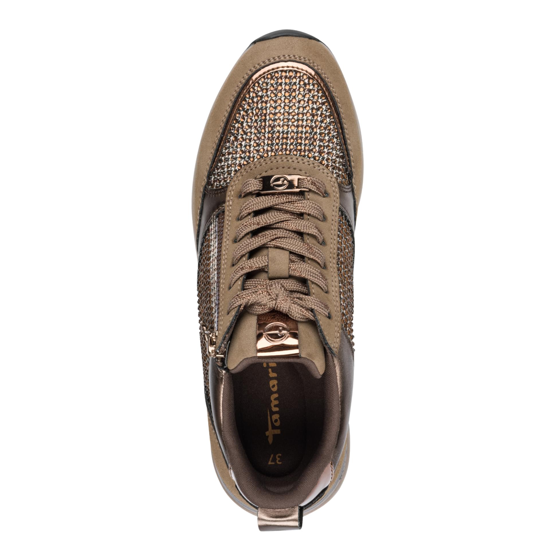 Tamaris Almina Sneakers 1-23832-44 in Copper Glam