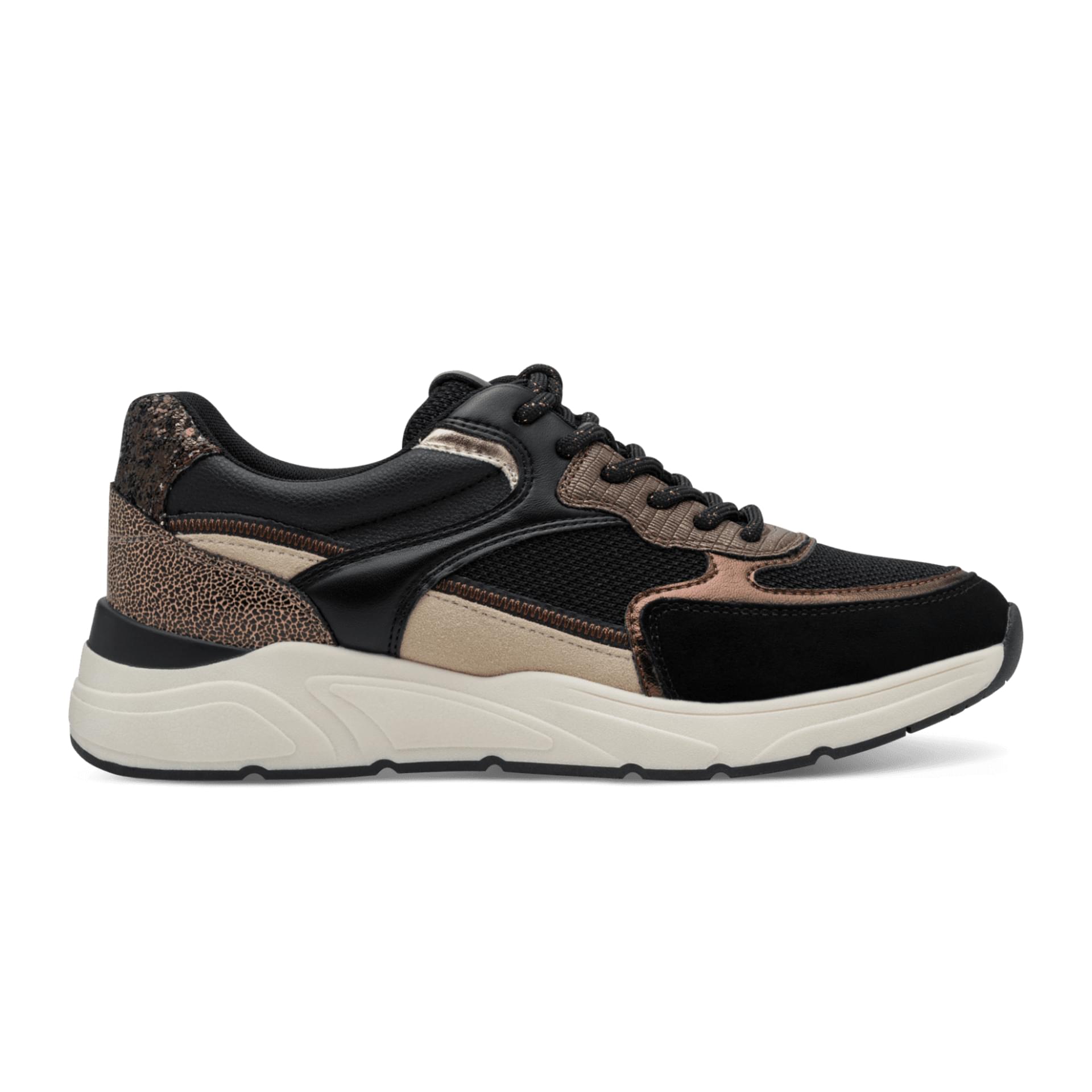 Tamaris Altina Sneakers 1-23745-43 in Black/Copper