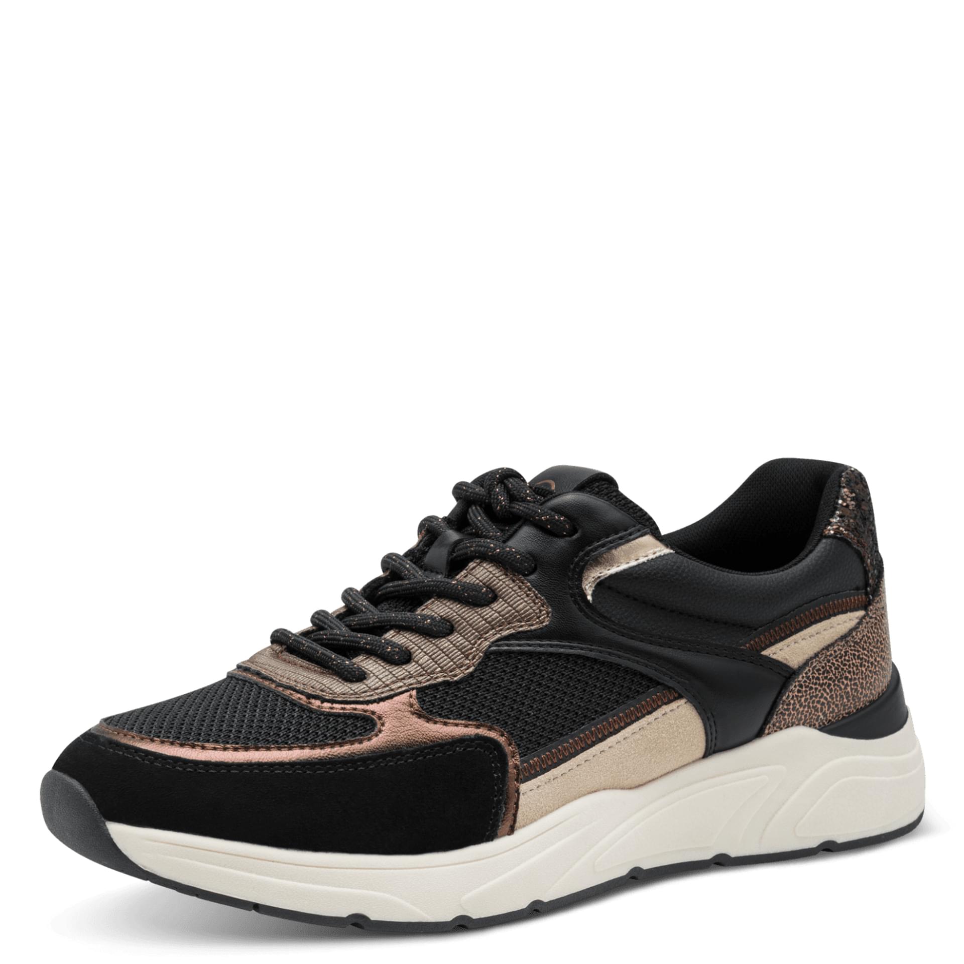 Tamaris Altina Sneakers 1-23745-43 in Black/Copper