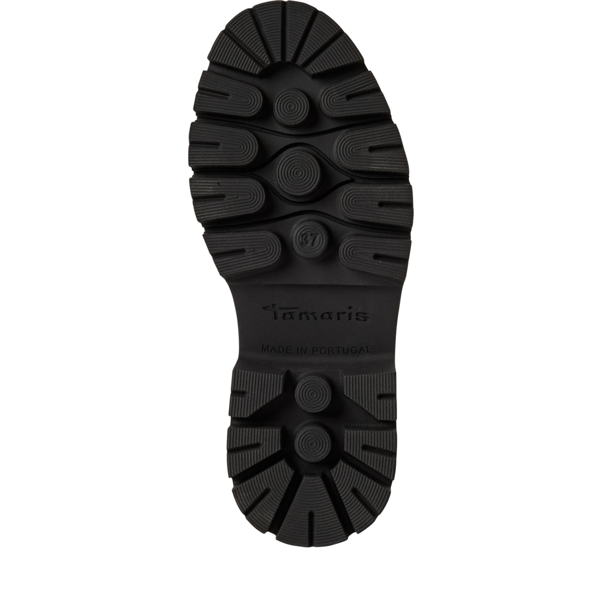Tamaris Analisa Ankle Boots 1-25209-45 in Black Leather