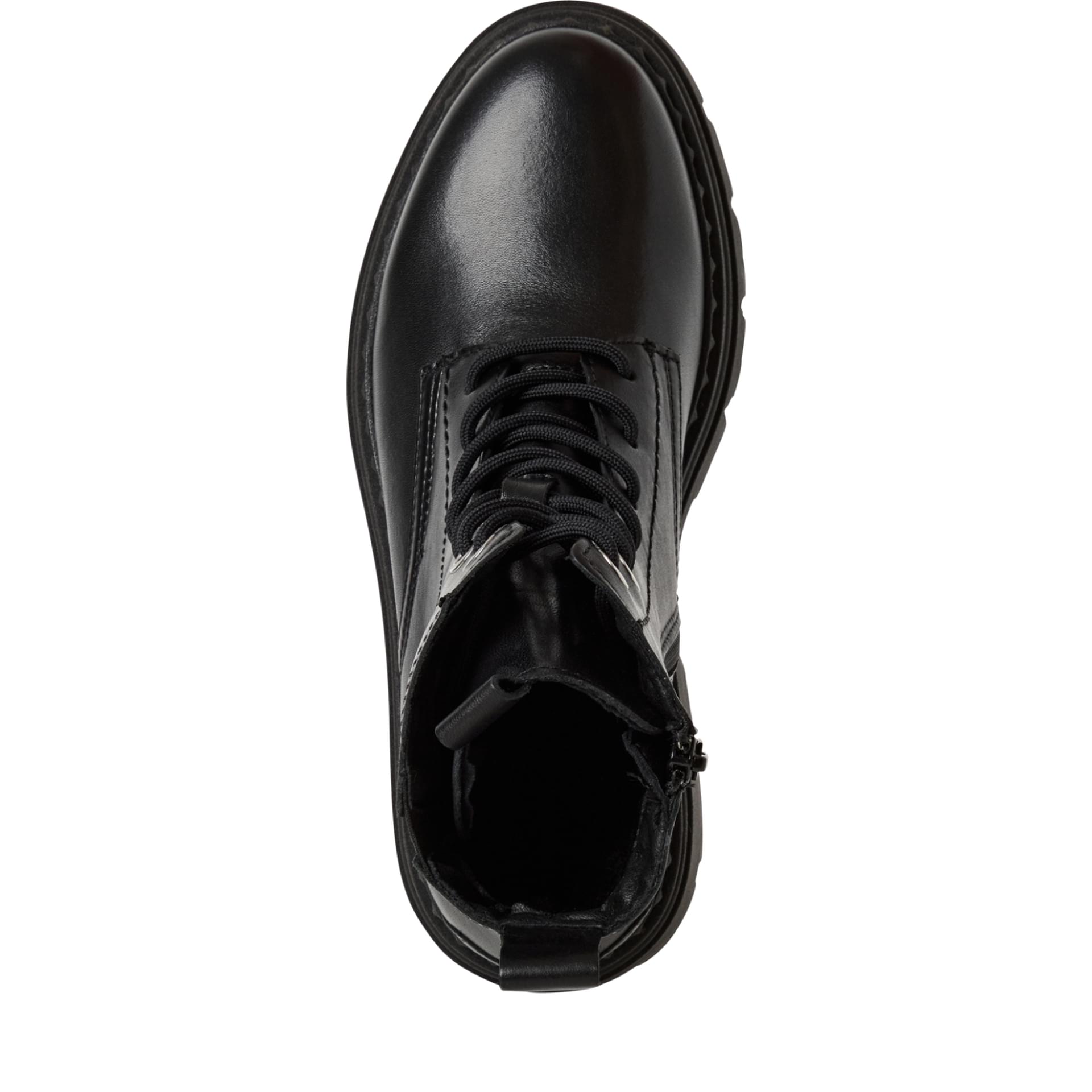 Tamaris Analisa Ankle Boots 1-25209-45 in Black Leather