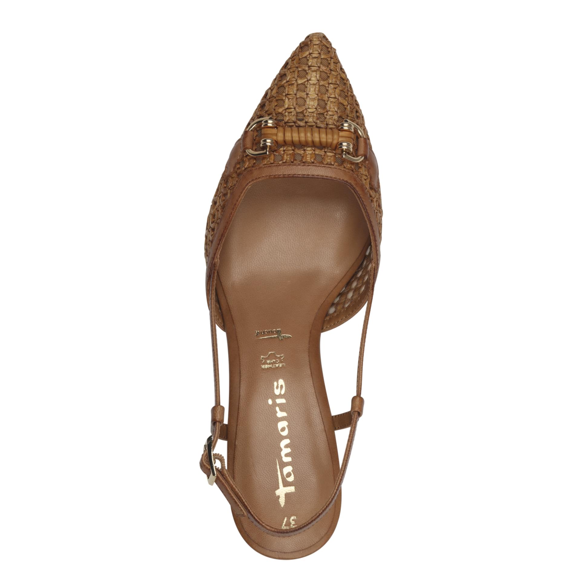 Tamaris Angatha Talons 1-29634-44 in Cognac