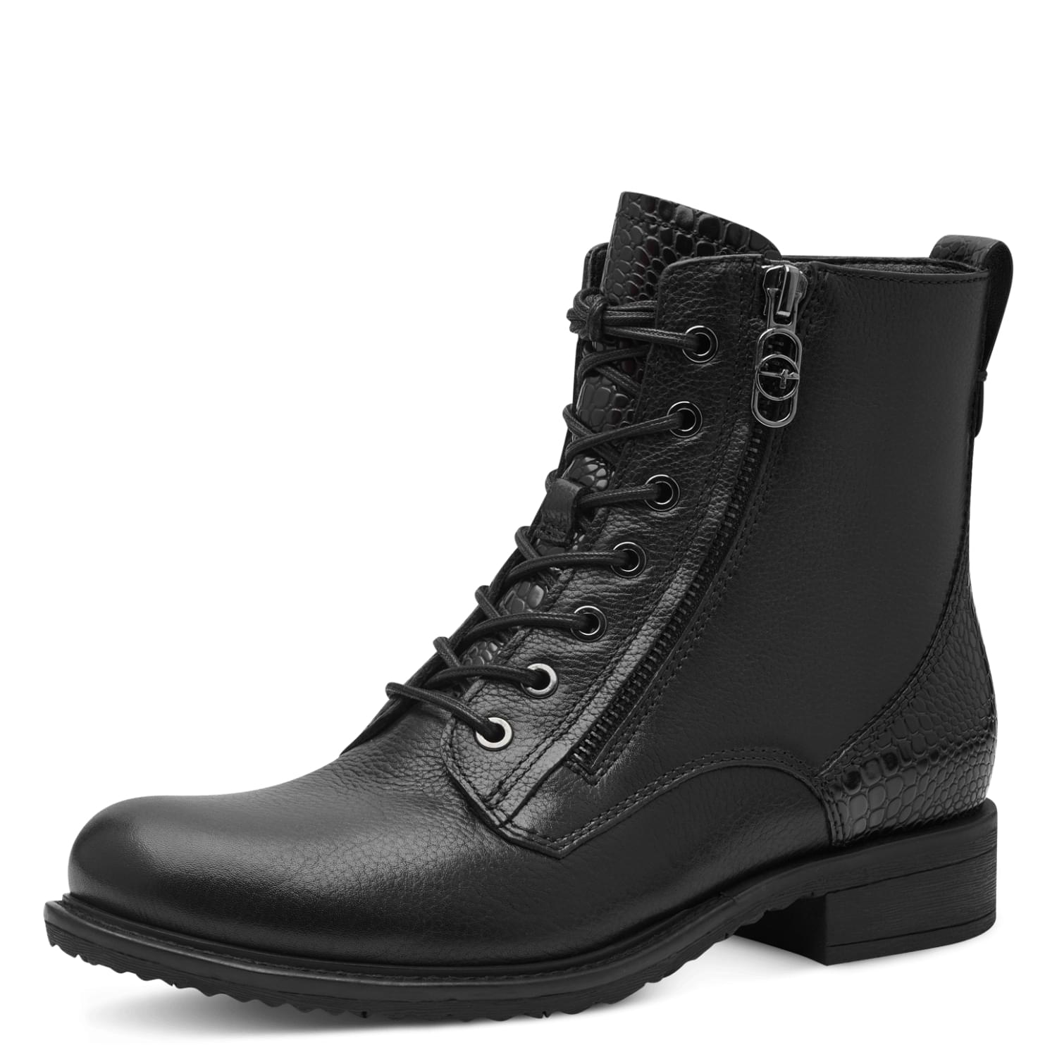 Tamaris Anouk Enkellaarsjes 1-25211-43 in Black