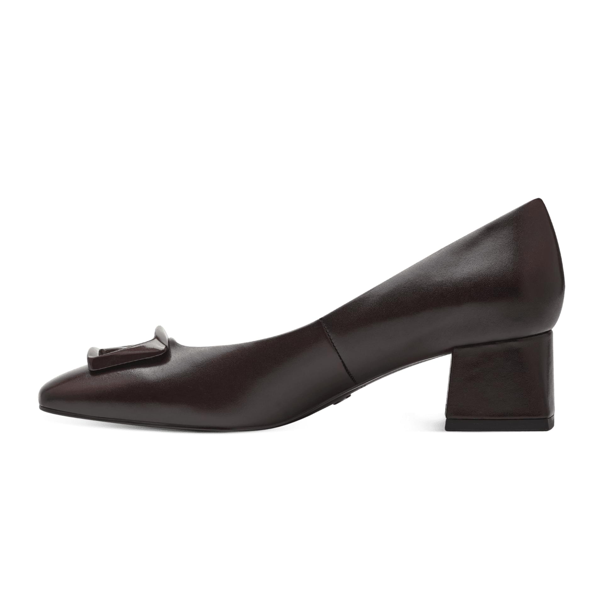 Tamaris Antonella Heels 1-22302-41 in Mahogany Lea.