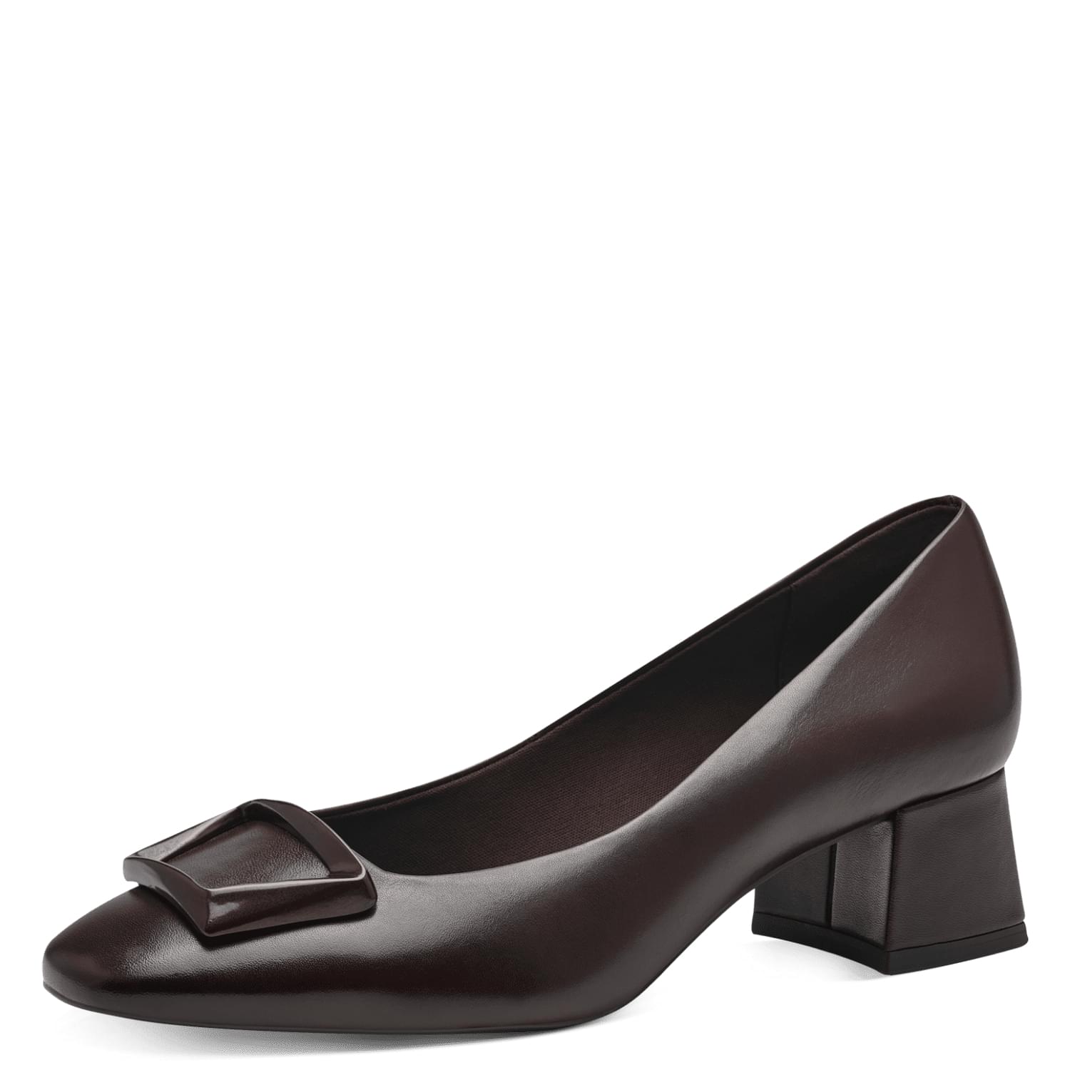 Tamaris Antonella Heels 1-22302-41 in Mahogany Lea.