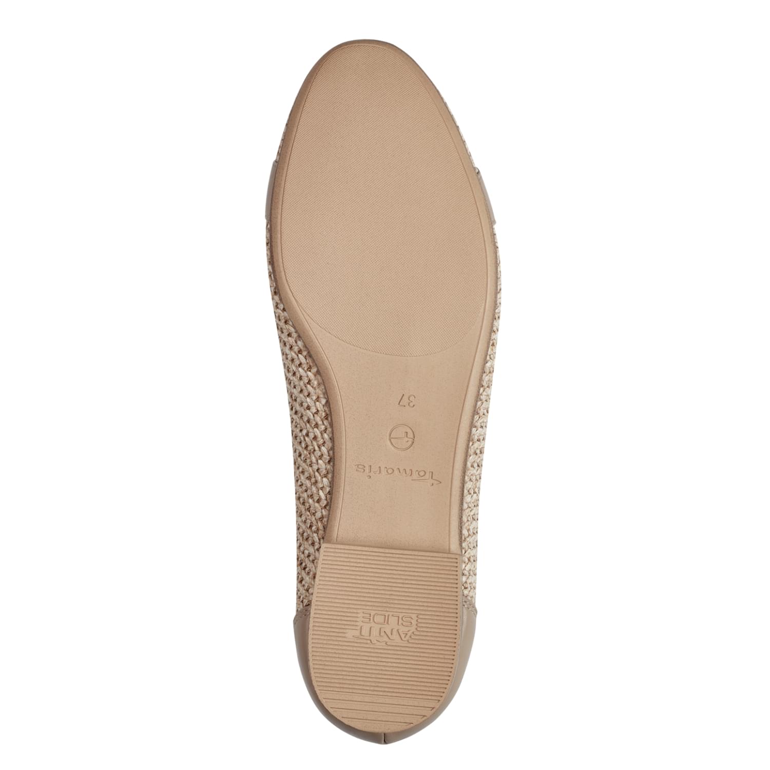 Tamaris Anuta Ballerinas 1-22112-42 in Taupe