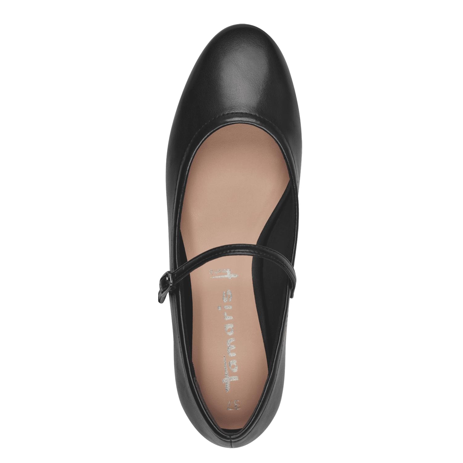 Tamaris Anuta Ballerinas 1-22122-42 in Black Matt