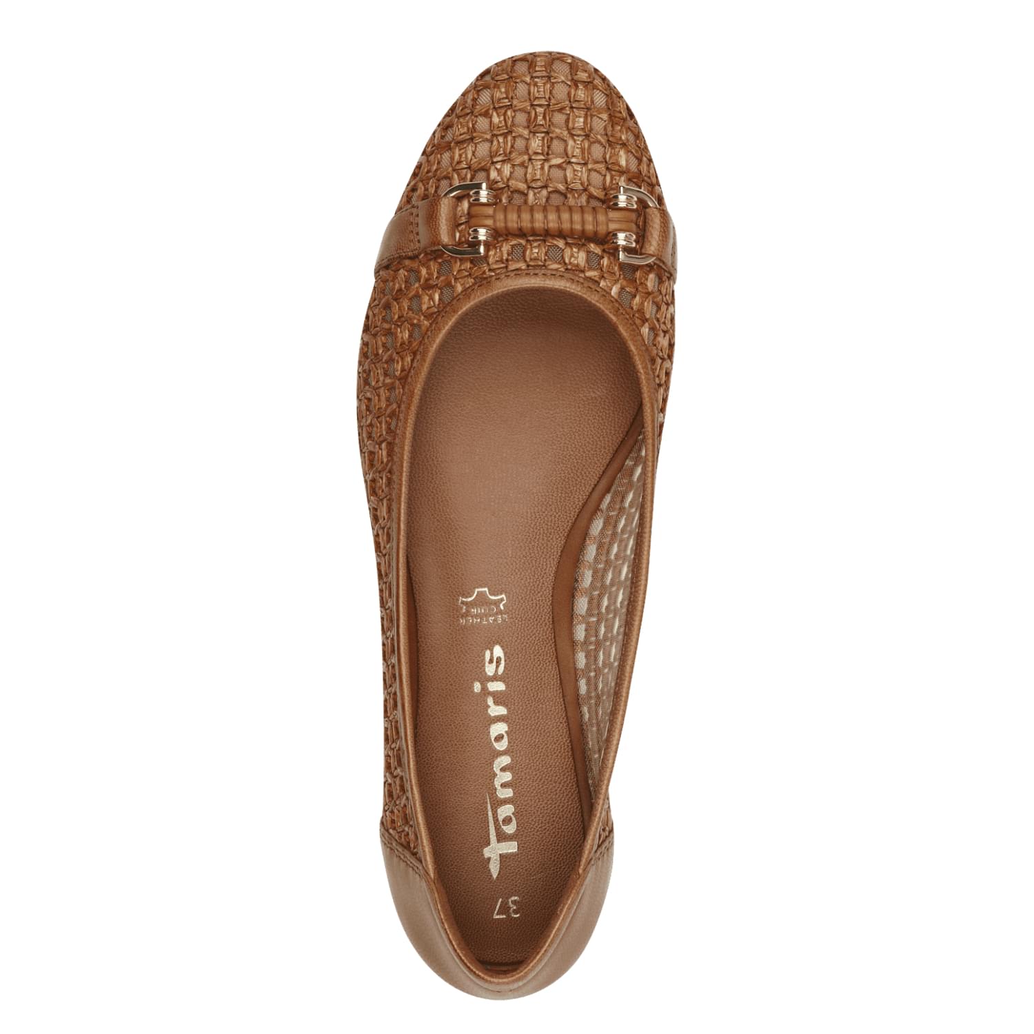 Tamaris Anuta Ballerines 1-22138-44 in Cognac