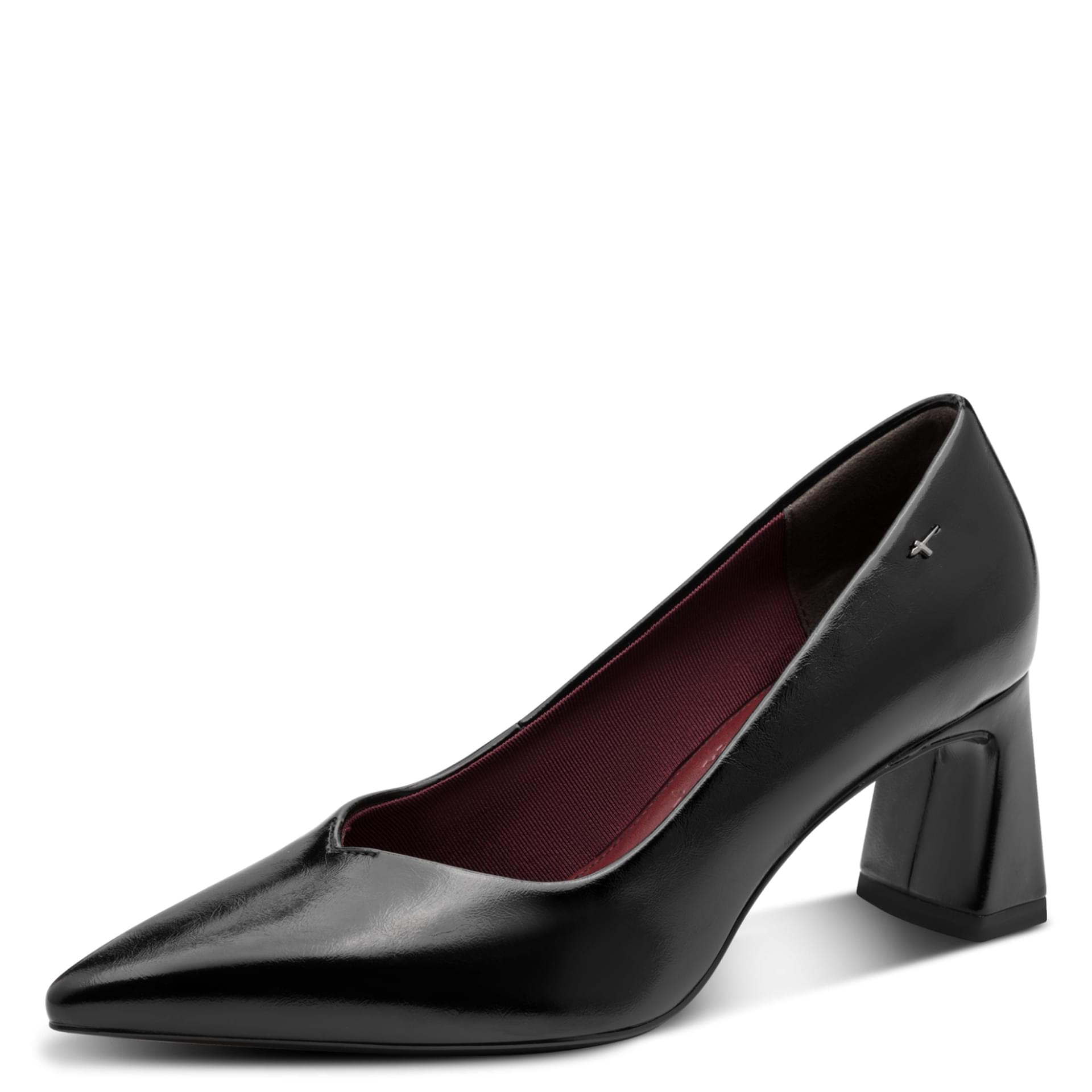 Tamaris Aquila Hakken in Black, driekwartaanzicht (SKU 1-22452-45--0A1)