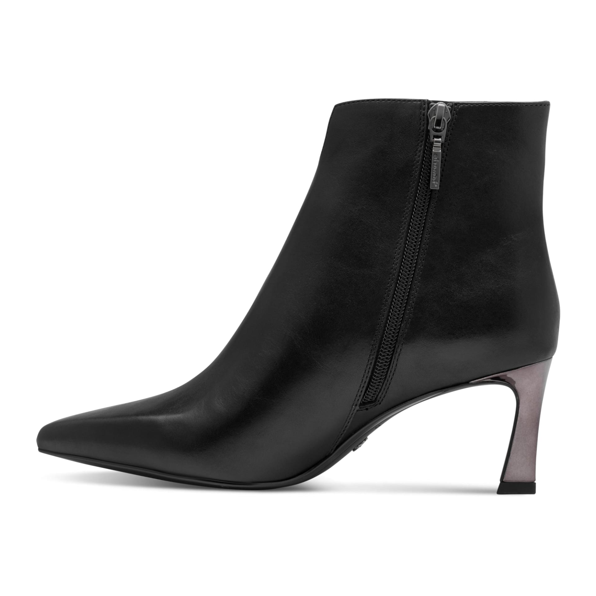 Tamaris Aquila Enkellaarsjes leer in Black, binnenzijde (SKU 1-25320-47--001)