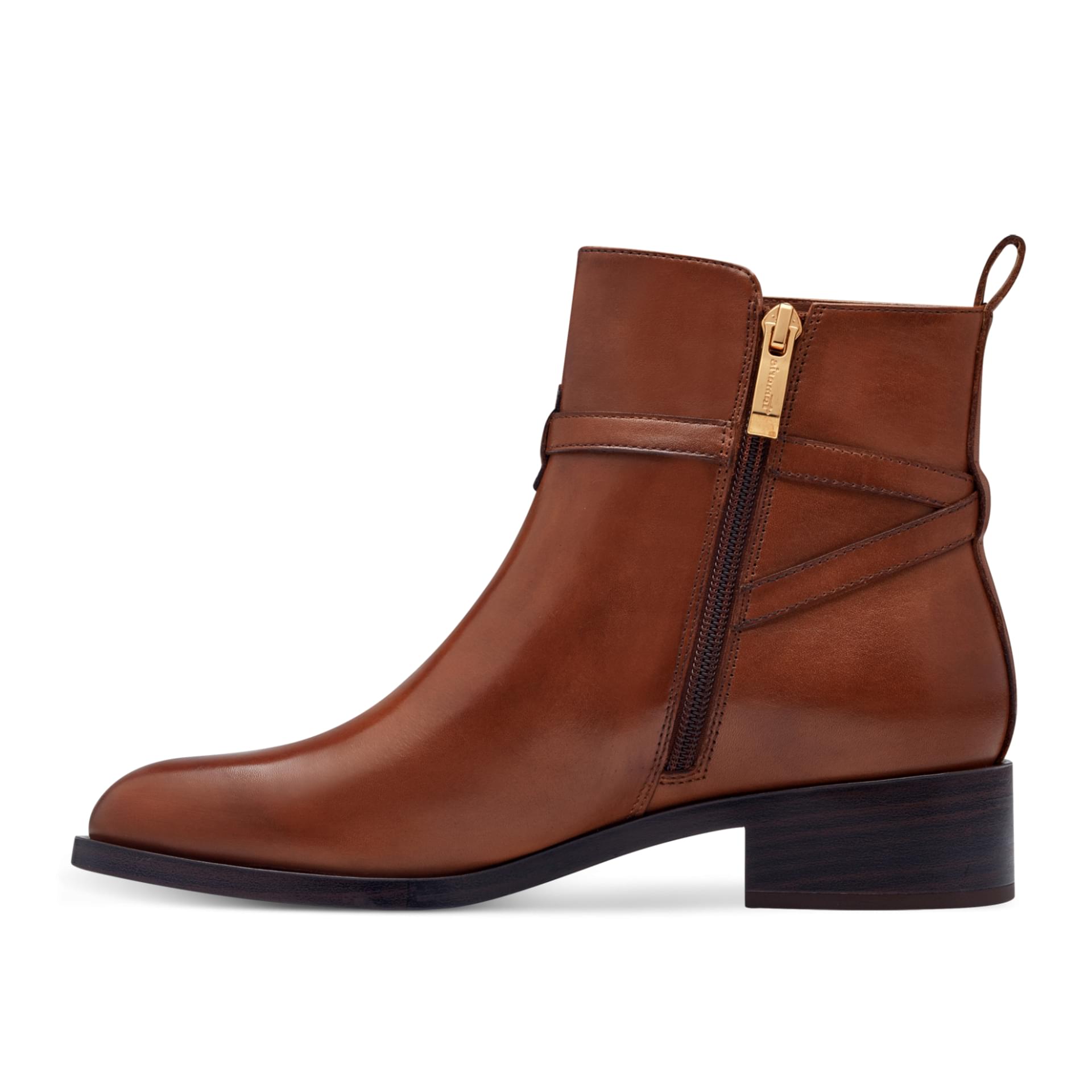 Tamaris Areti Bottines 1-25321-43 in Cognac