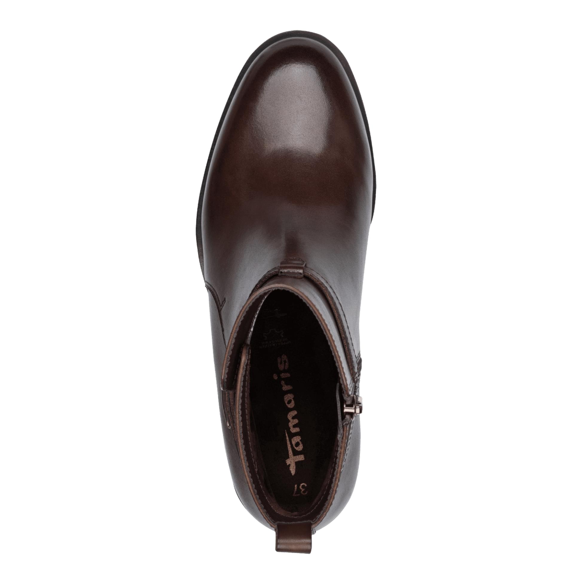 Tamaris Areti Ankle Boots 1-25321-43 in Mahogany