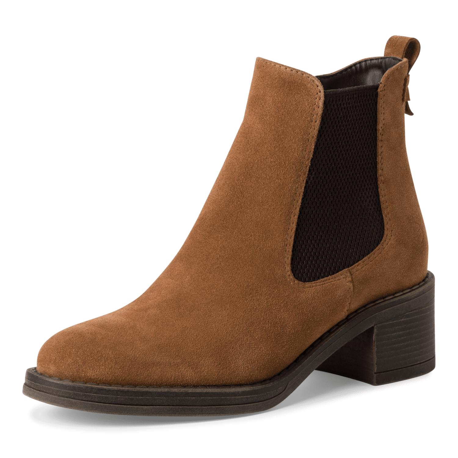 Tamaris Asami Chelsea Boots 1-25007-43 in Cognac