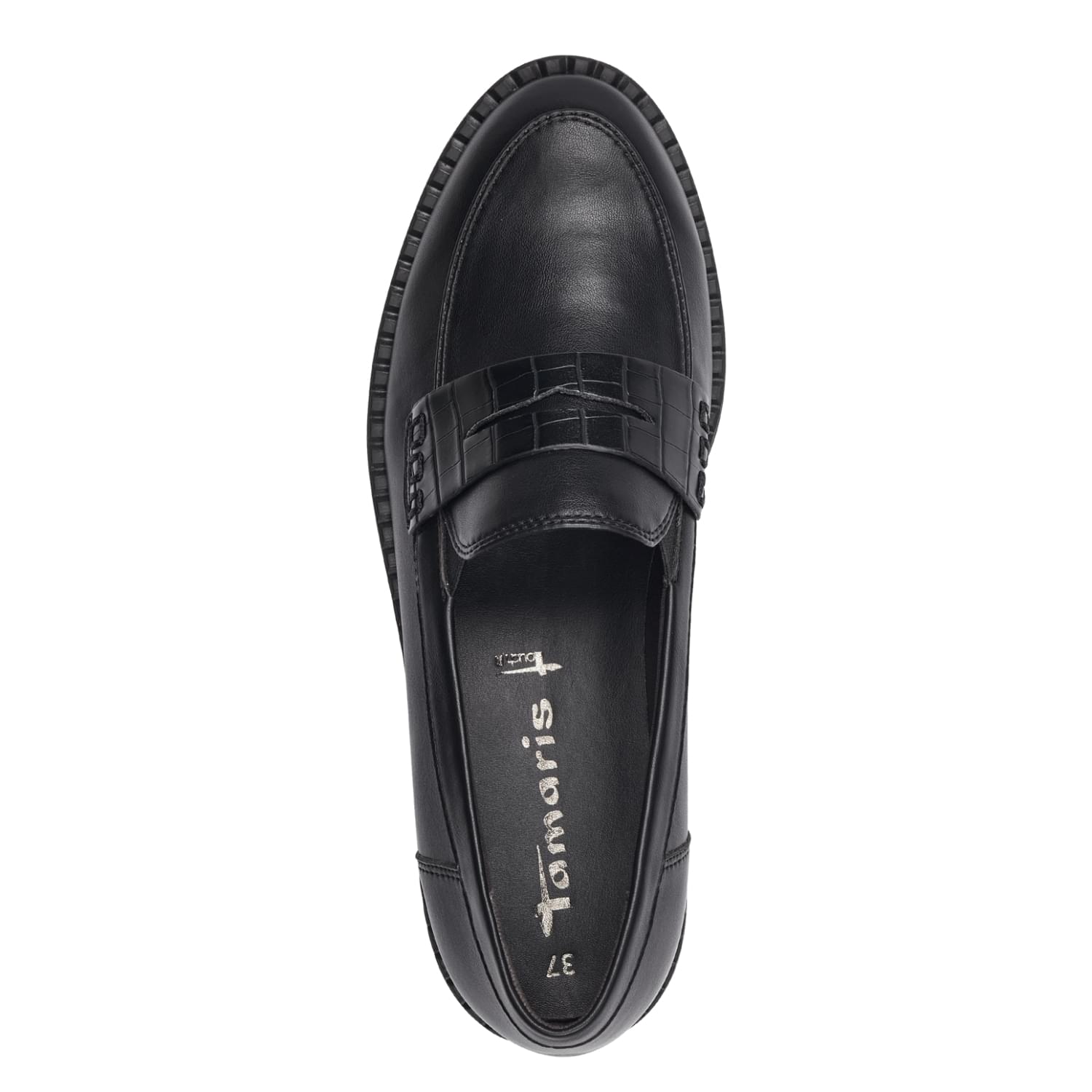 Tamaris Badam Slippers 1-24312-41 in Black Matt