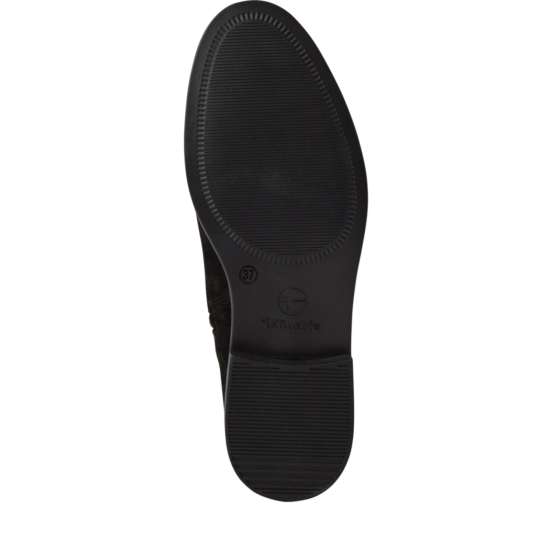 Tamaris Balsar Enkellaarsjes 1-25305-45 in Black