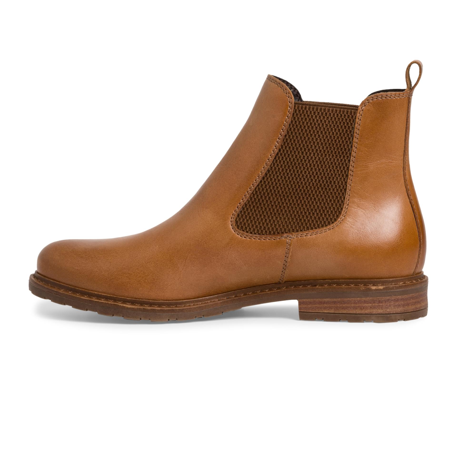 Tamaris Belin Chelsea Boots 1-25056-41 in Nut Leather