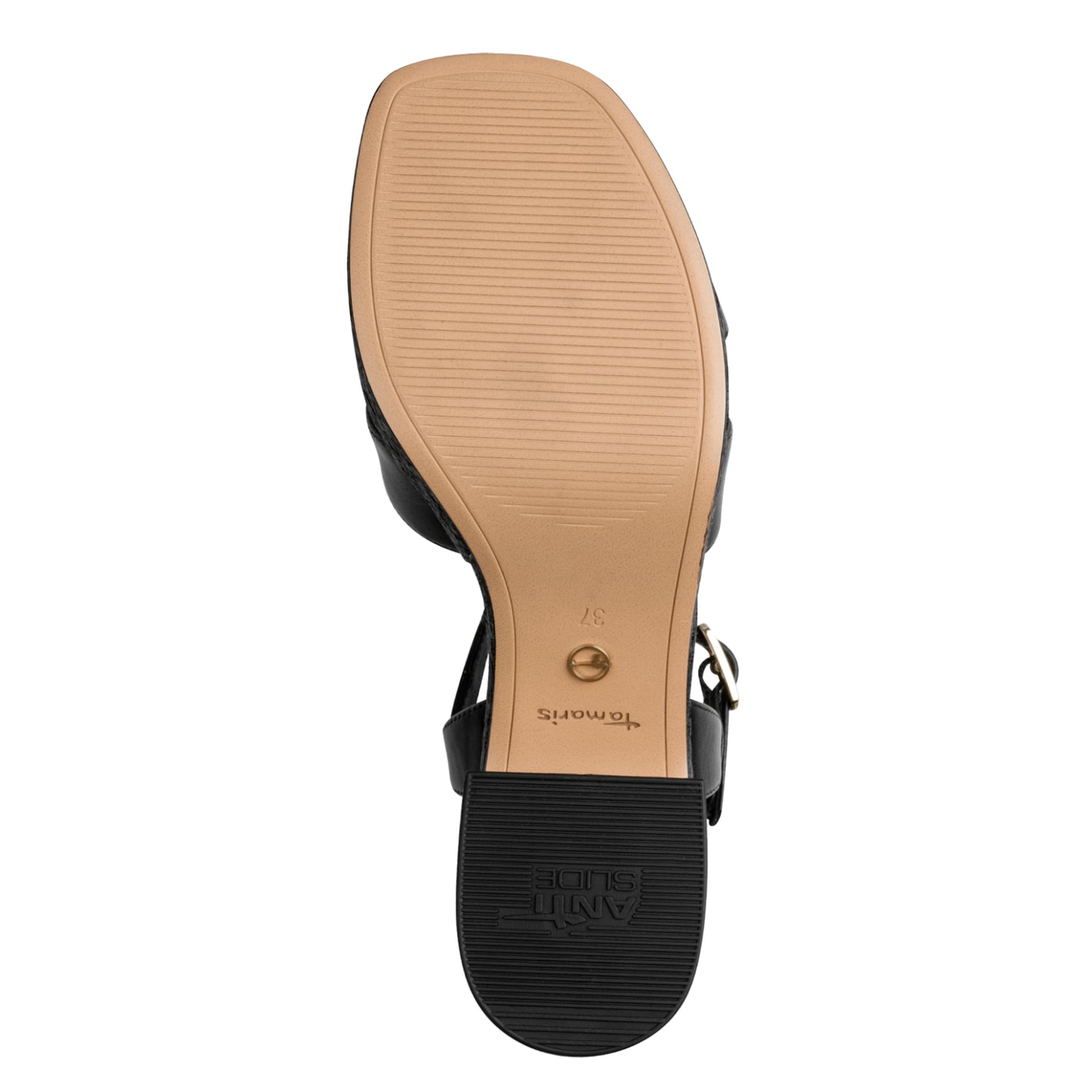 Tamaris Belladonna Sandalen 1-28313-44 in Black Leather