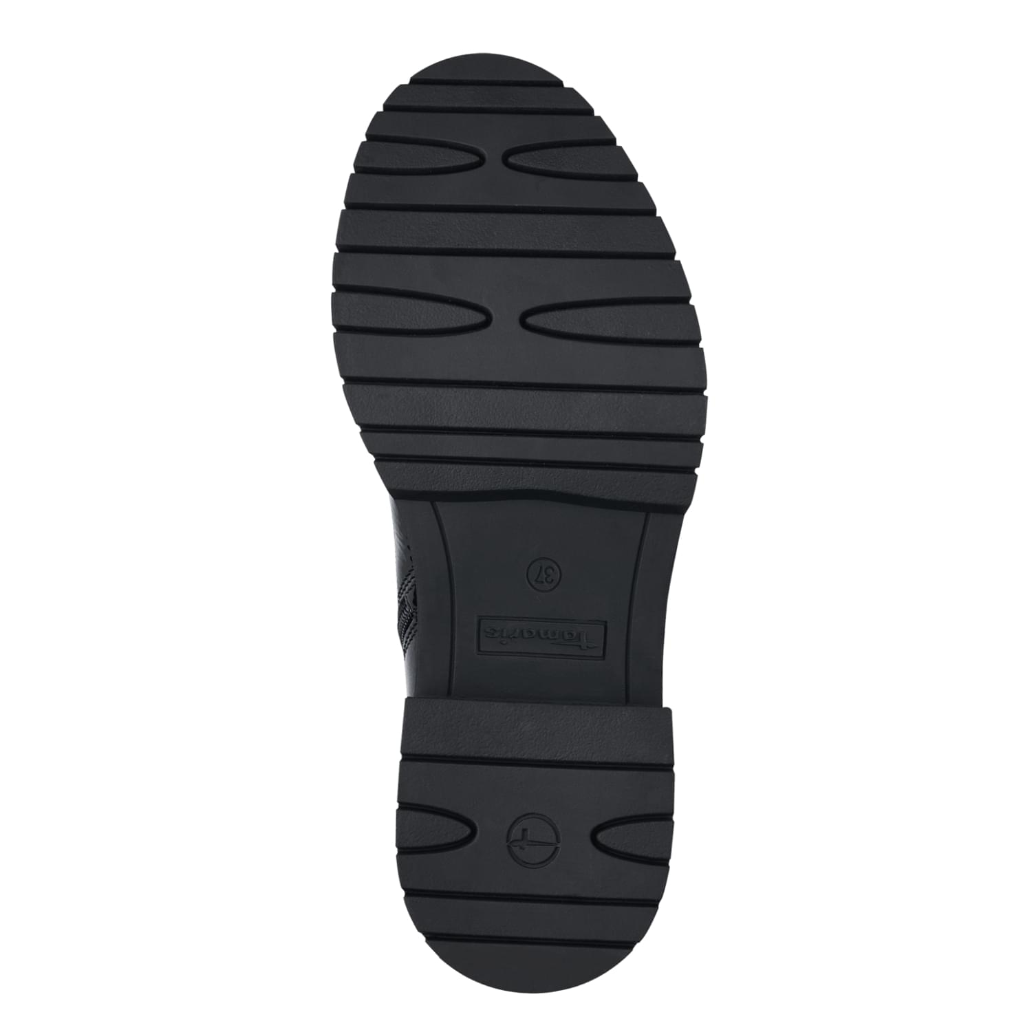 Tamaris Bo Enkellaarsjes 1-25261-41 in Black Patent