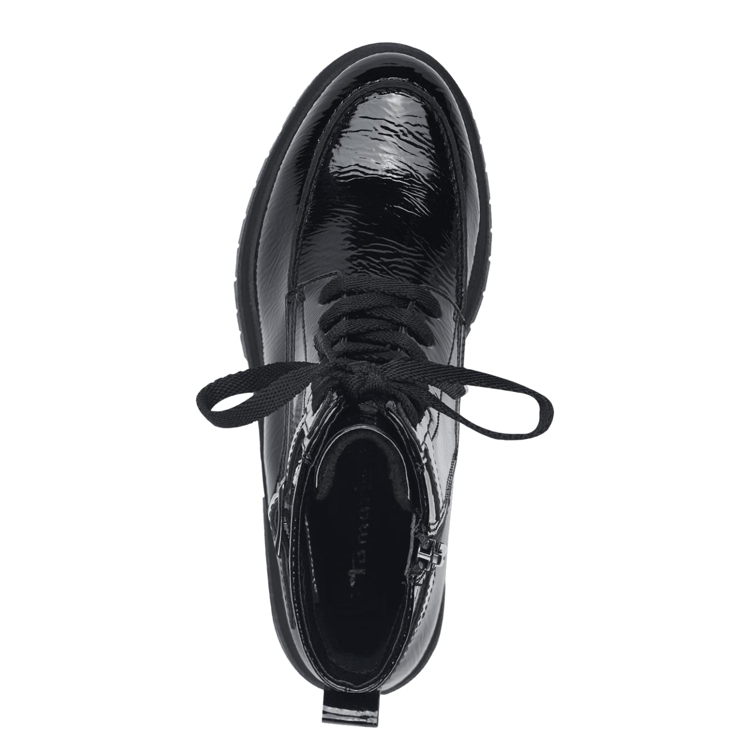 Tamaris Bo Enkellaarsjes 1-25261-41 in Black Patent