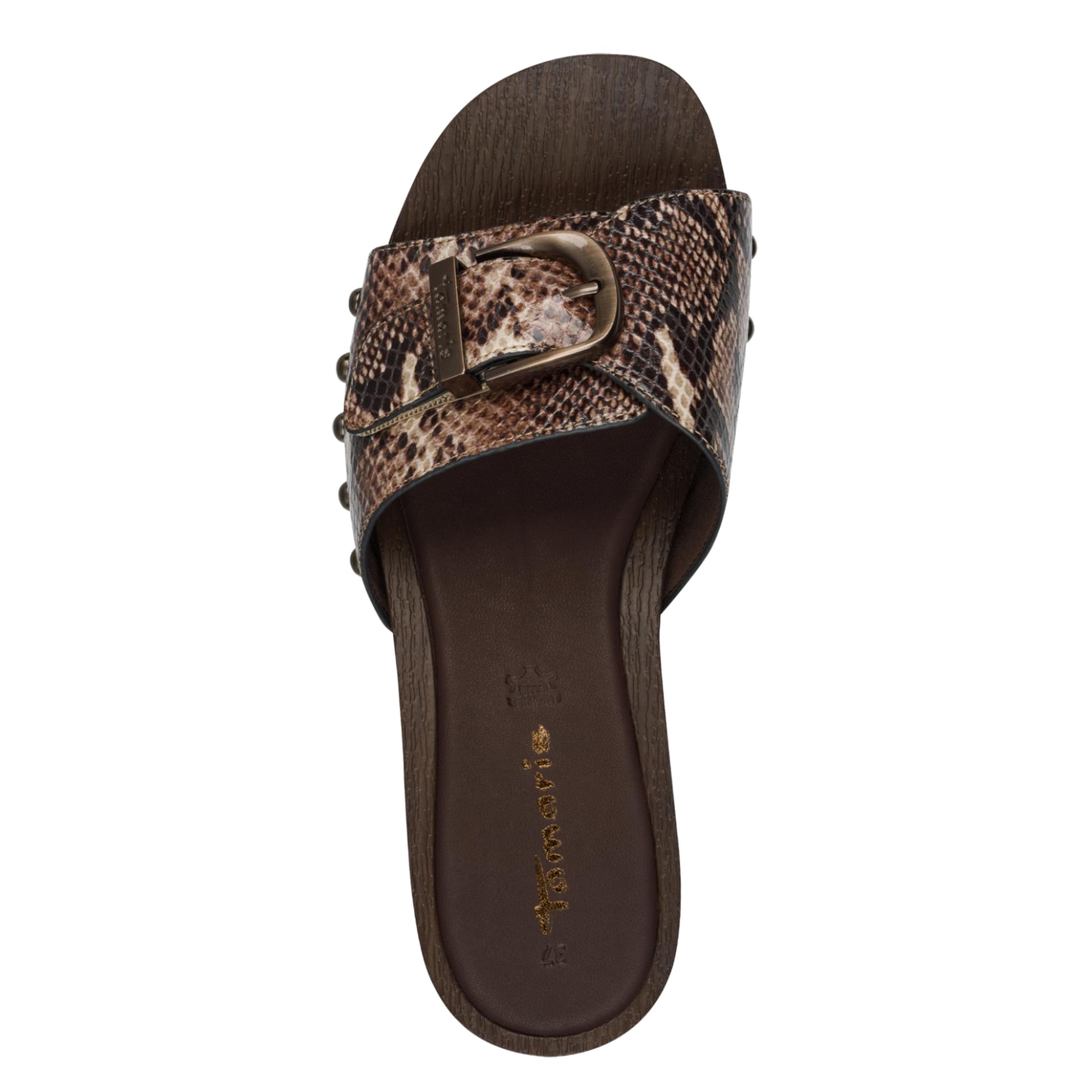 Tamaris Buela Sandales 1-27313-46 in Brown Snake