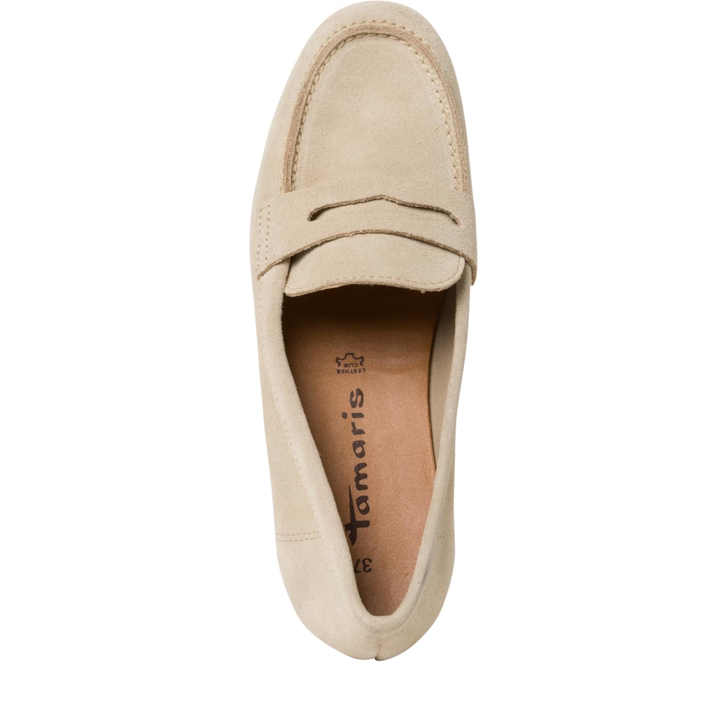 Tamaris Caja Moccassins 1-24229-42 in Cream