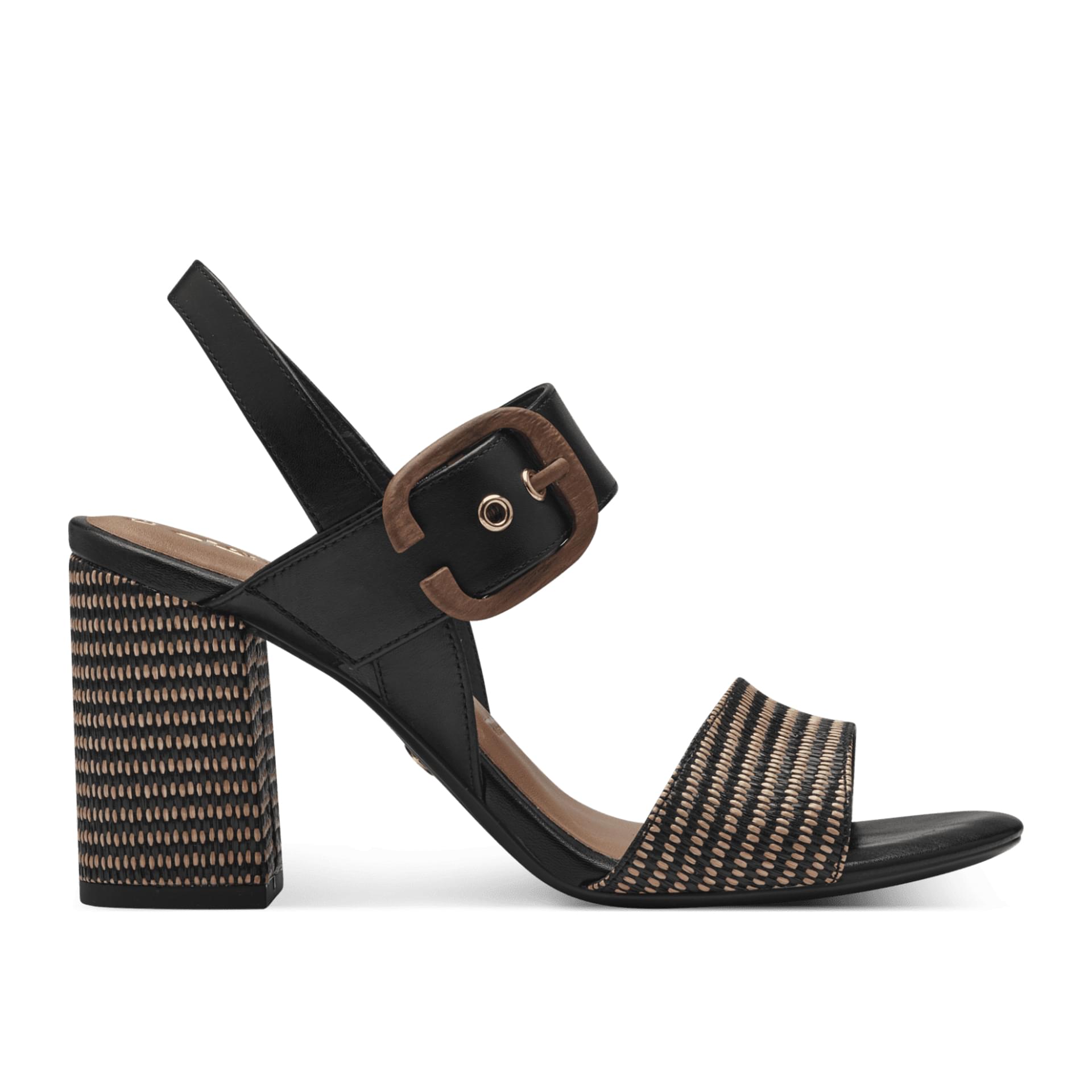 Tamaris Callie Sandalen 1-28015-42 in Black Comb