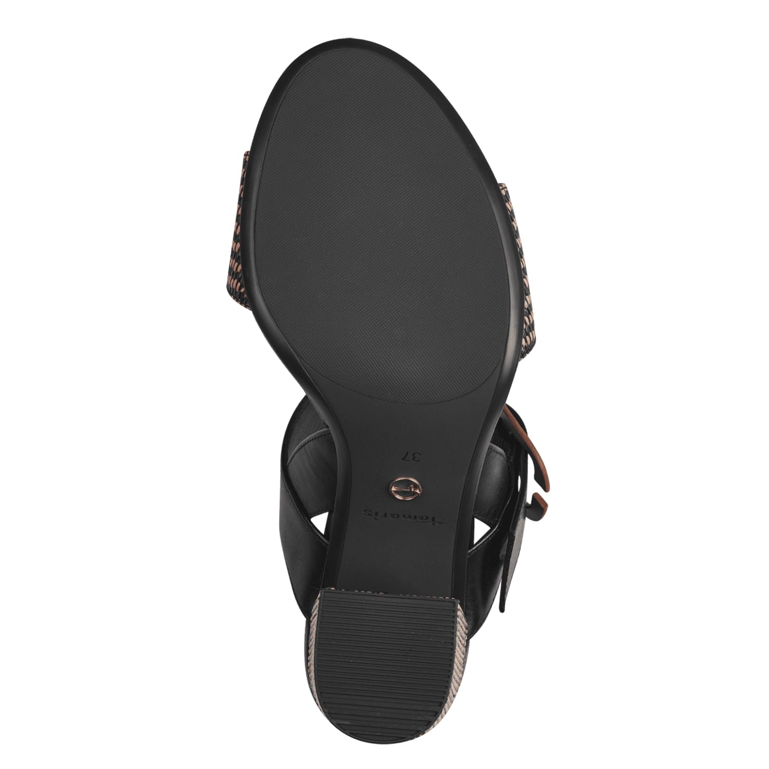 Tamaris Callie Sandals 1-28015-42 in Black Comb