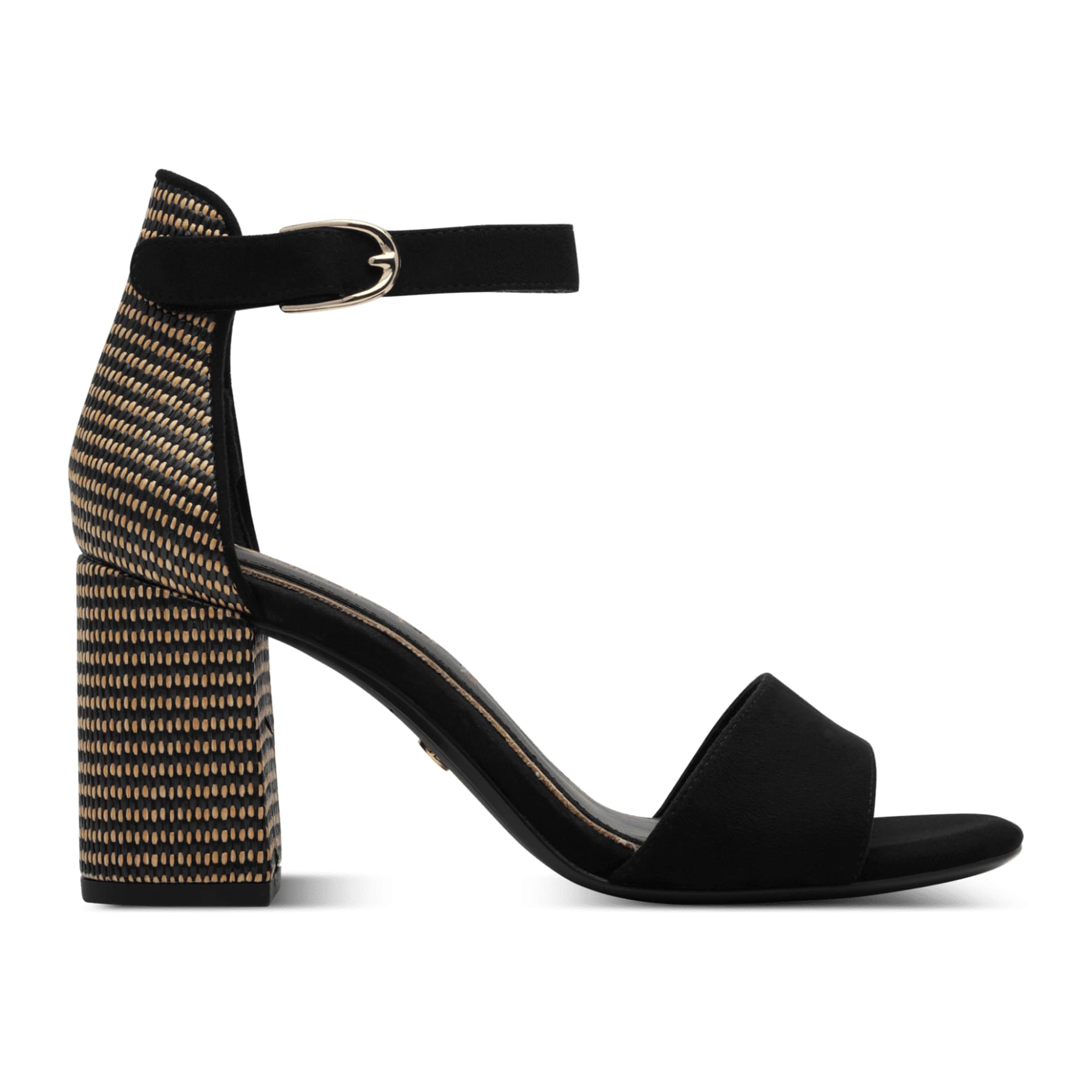 Tamaris Callie Sandales 1-28356-42 in Black Comb