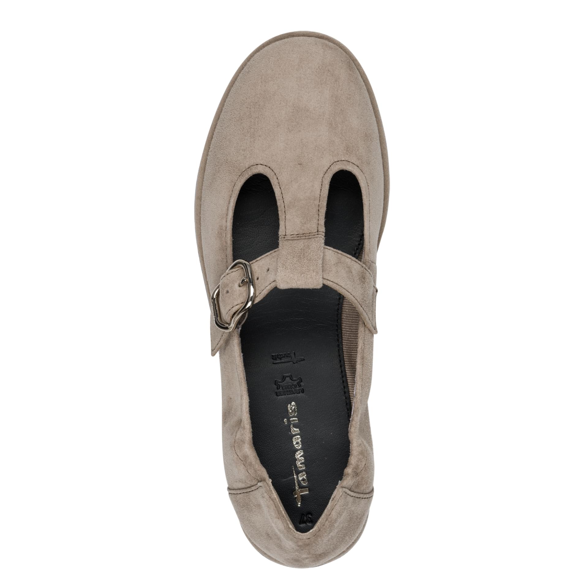 Tamaris Camillia Ballerinas 1-22123-46 in Taupe