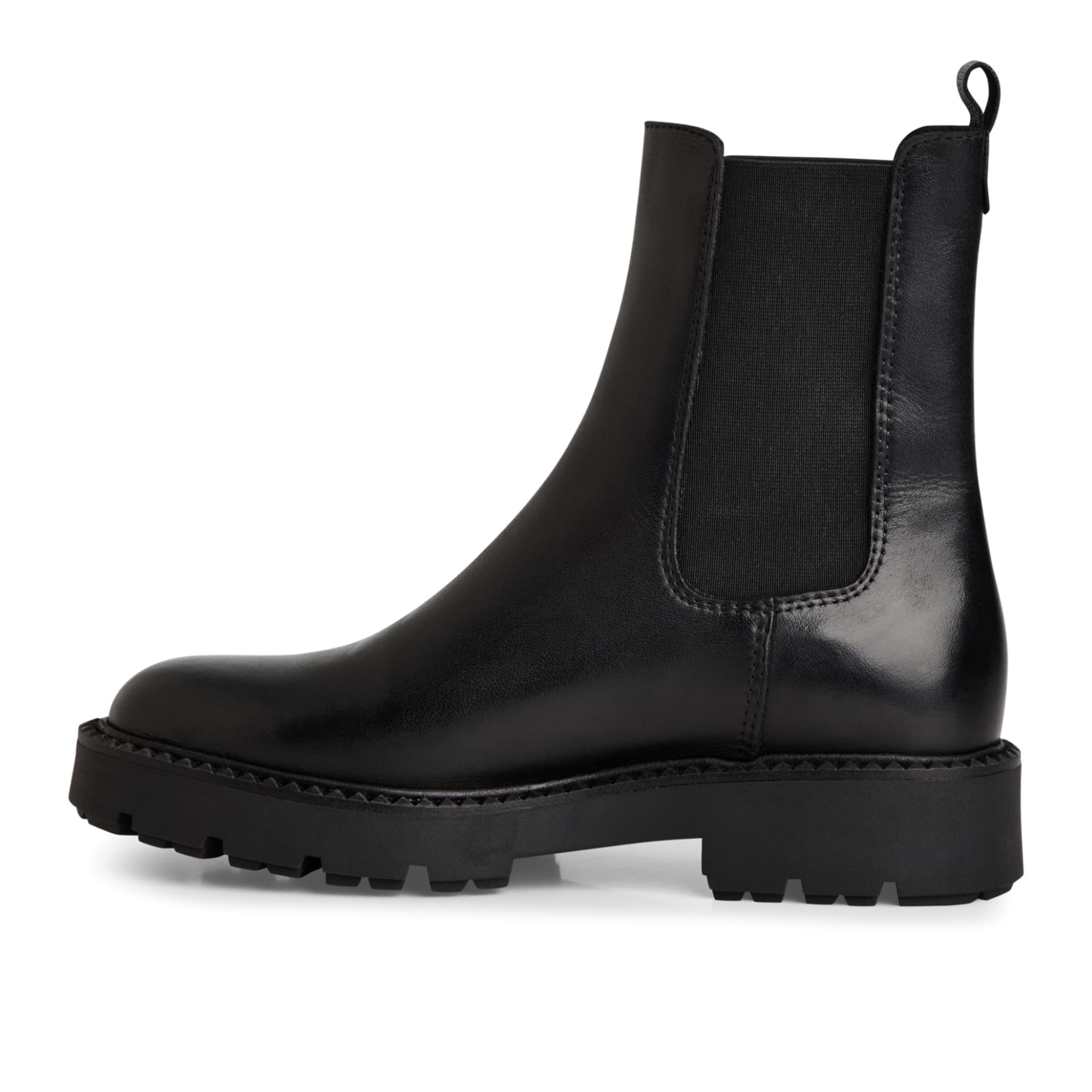 Tamaris Canado Chelsea Boots 1-25473-45 in Black Leather