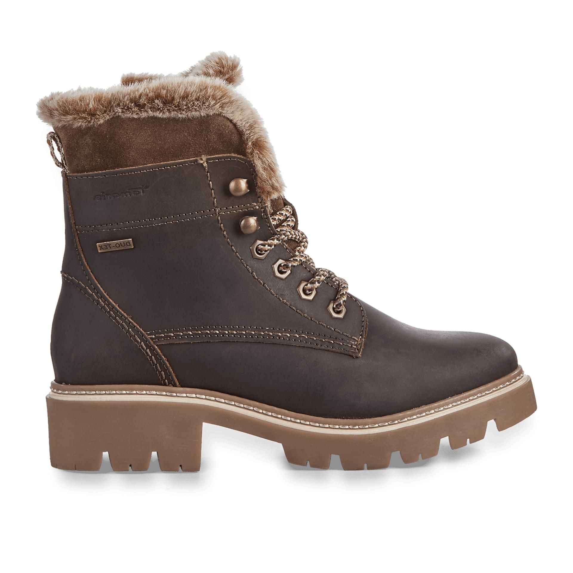 Tamaris Caramella Ankle Boots 1-26275-43 in Mocca