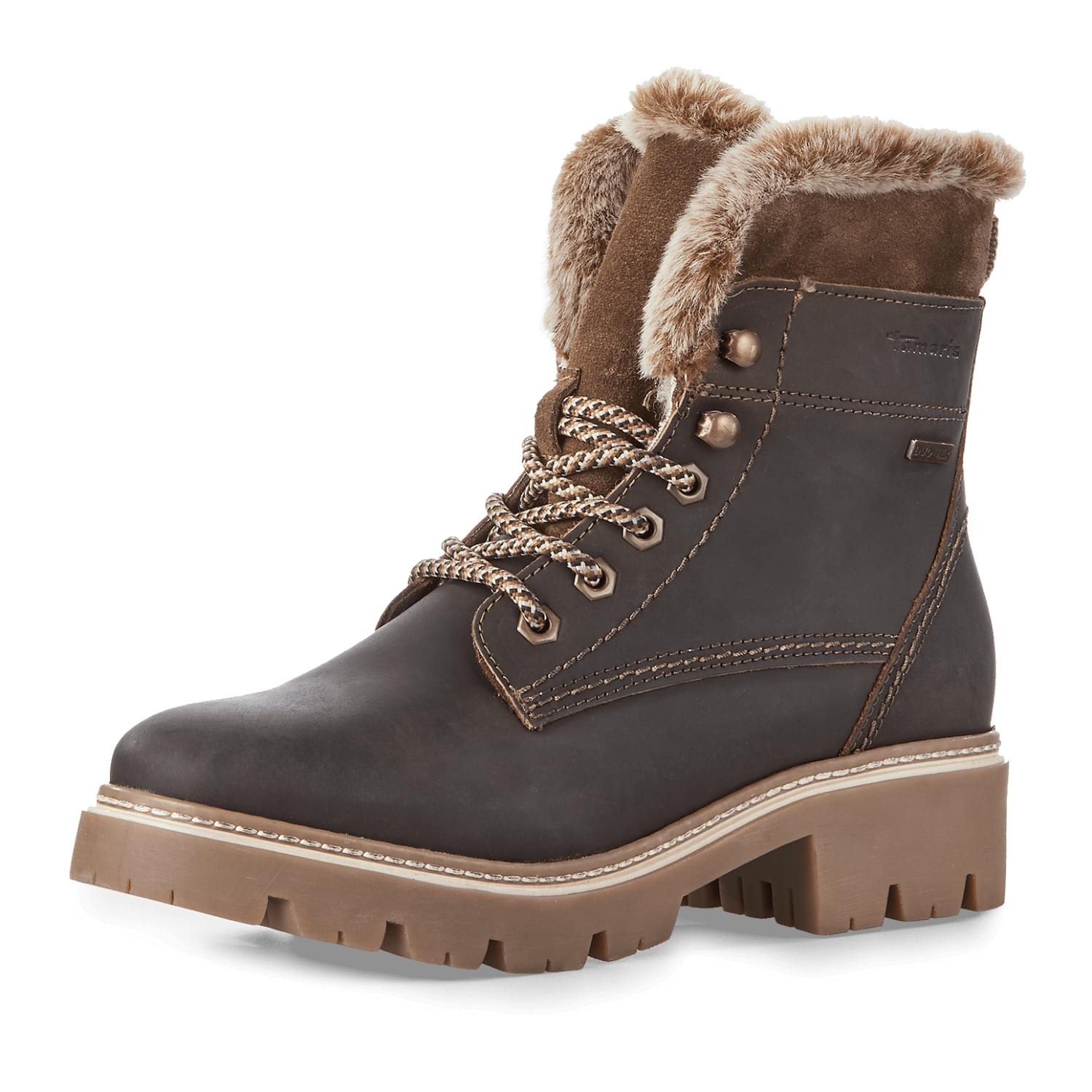 Tamaris Caramella Ankle Boots 1-26275-43 in Mocca