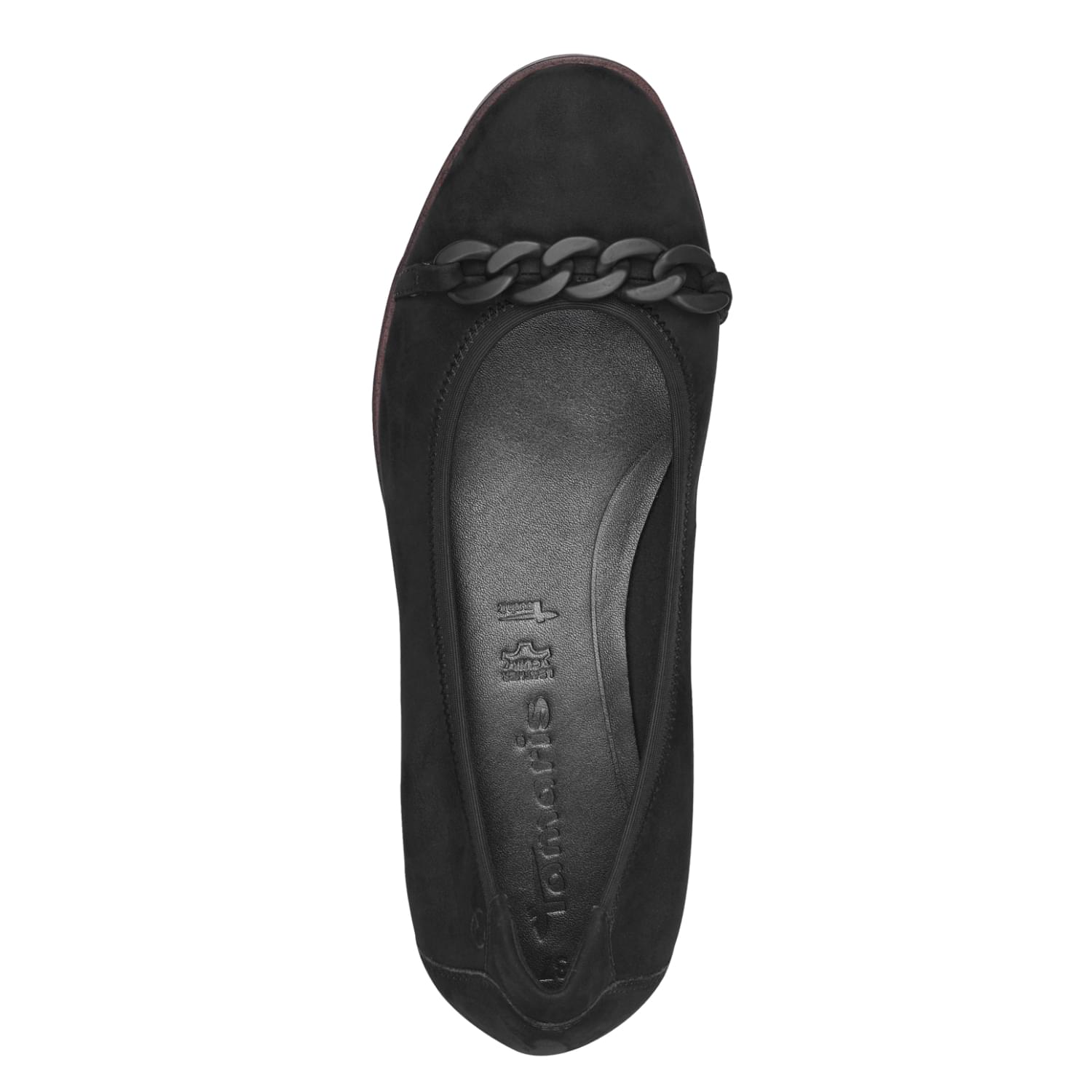 Tamaris Careen Ballerina's 1-22125-42 in Black