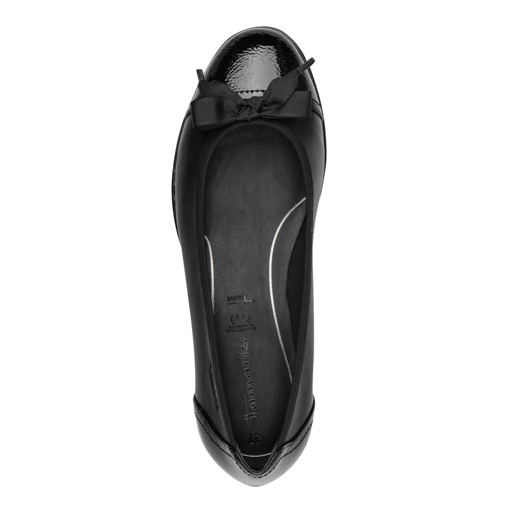 Tamaris Careen Ballerinas 1-22126-43 in Black