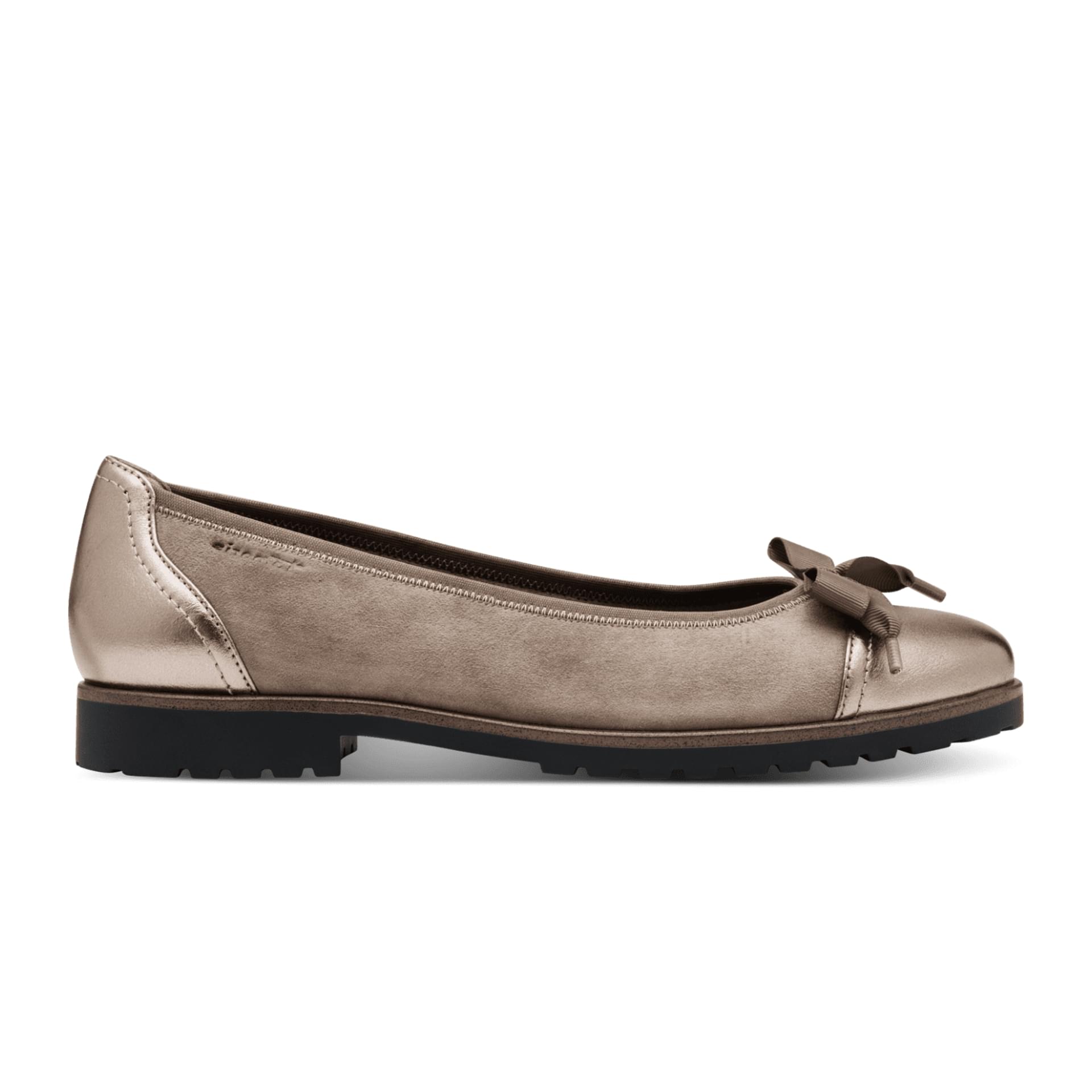 Tamaris Careen Ballerina's 1-22126-43 in Grey