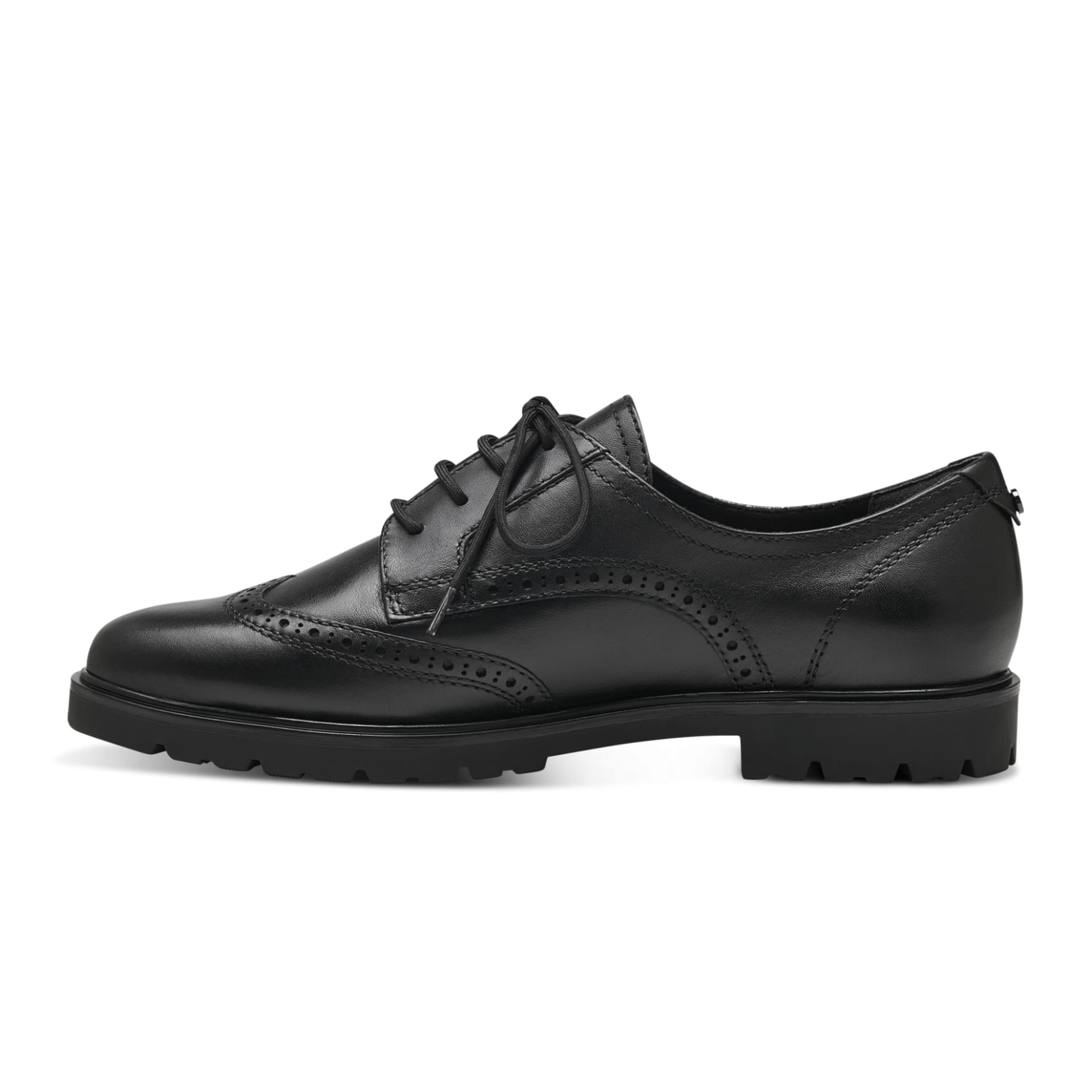 Tamaris Careen Veterschoenen 1-23200-41 in Black Leather