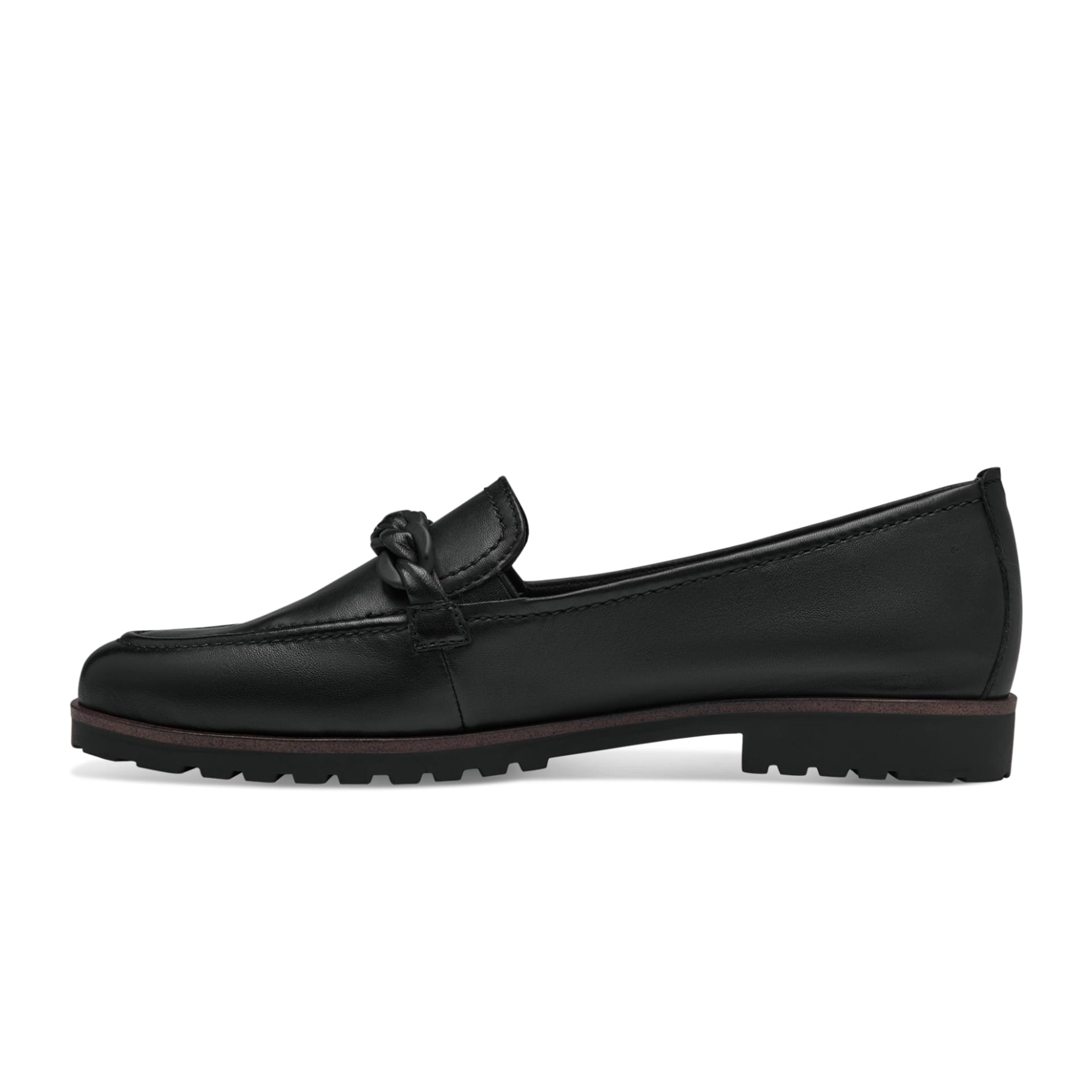 Tamaris Careen Slippers 1-24200-42 in Black Leather