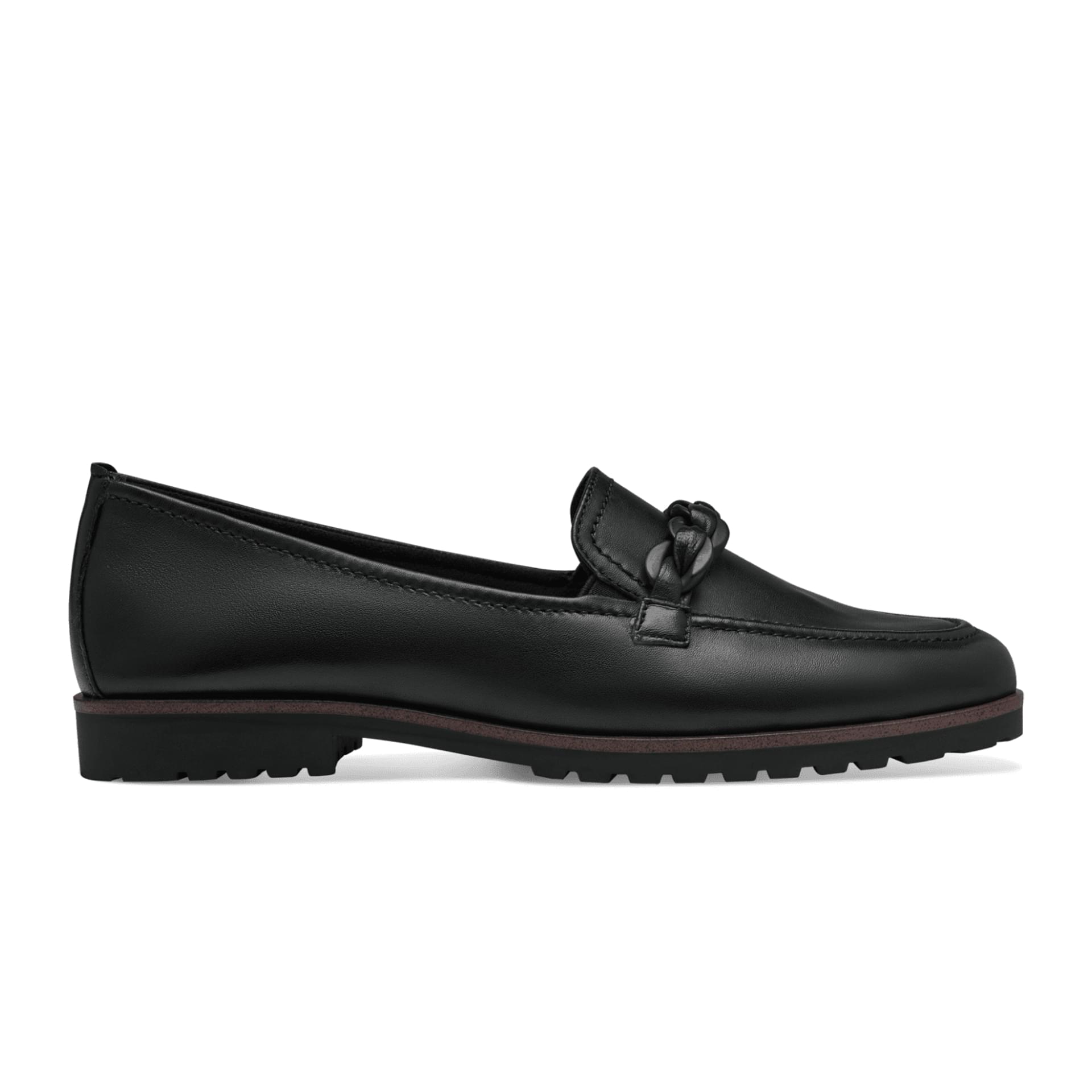 Tamaris Careen Slippers 1-24200-42 in Black Leather