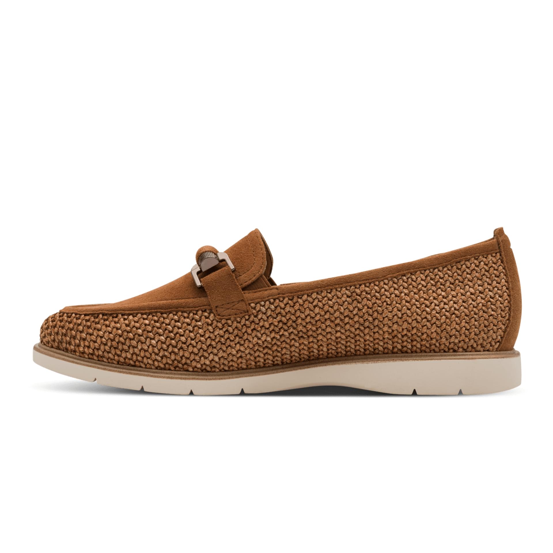 Tamaris Careen Loafers in Cognac, binnenzijde (SKU 1-24223-46--305)