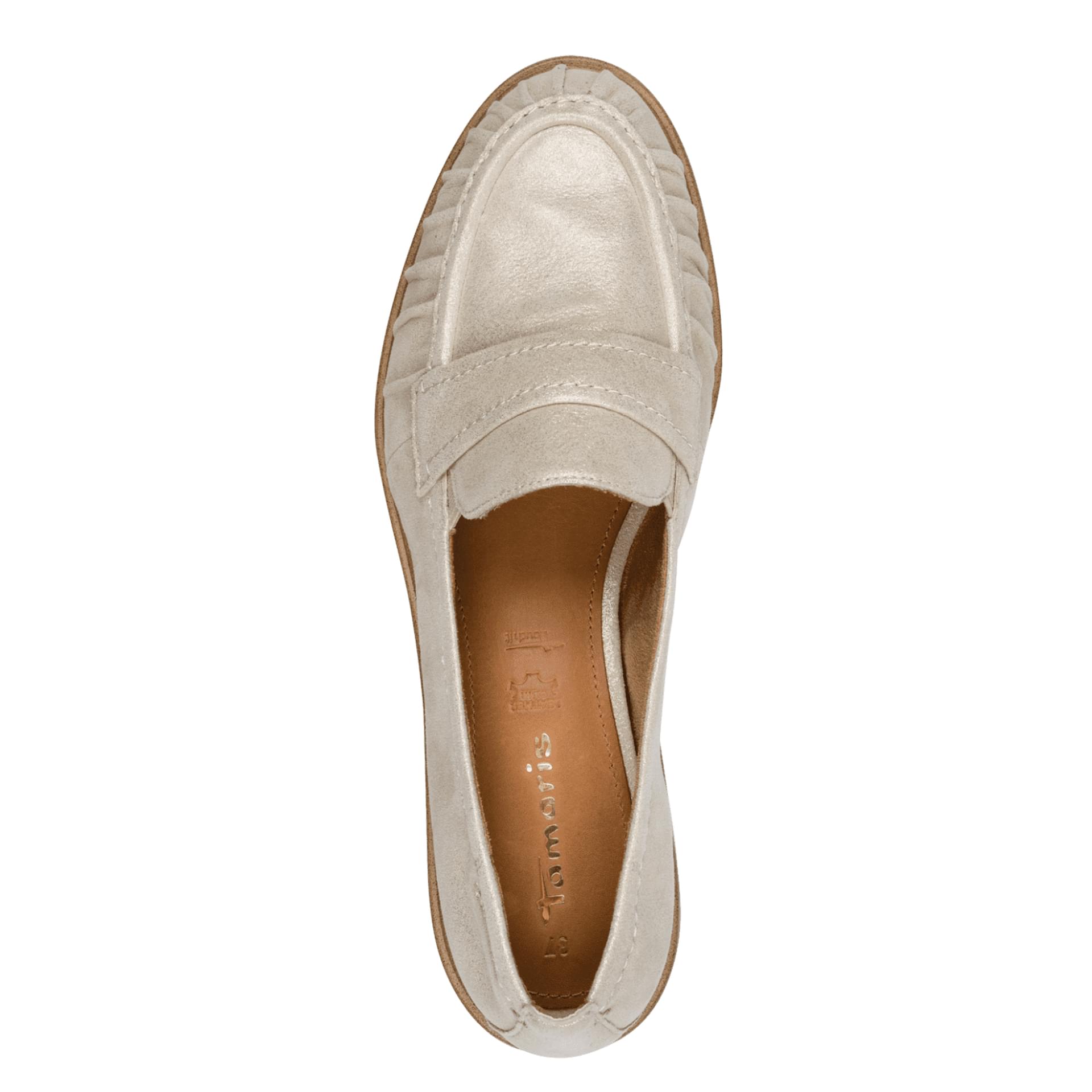 Tamaris Careen Mules 1-24224-46 in Champagne