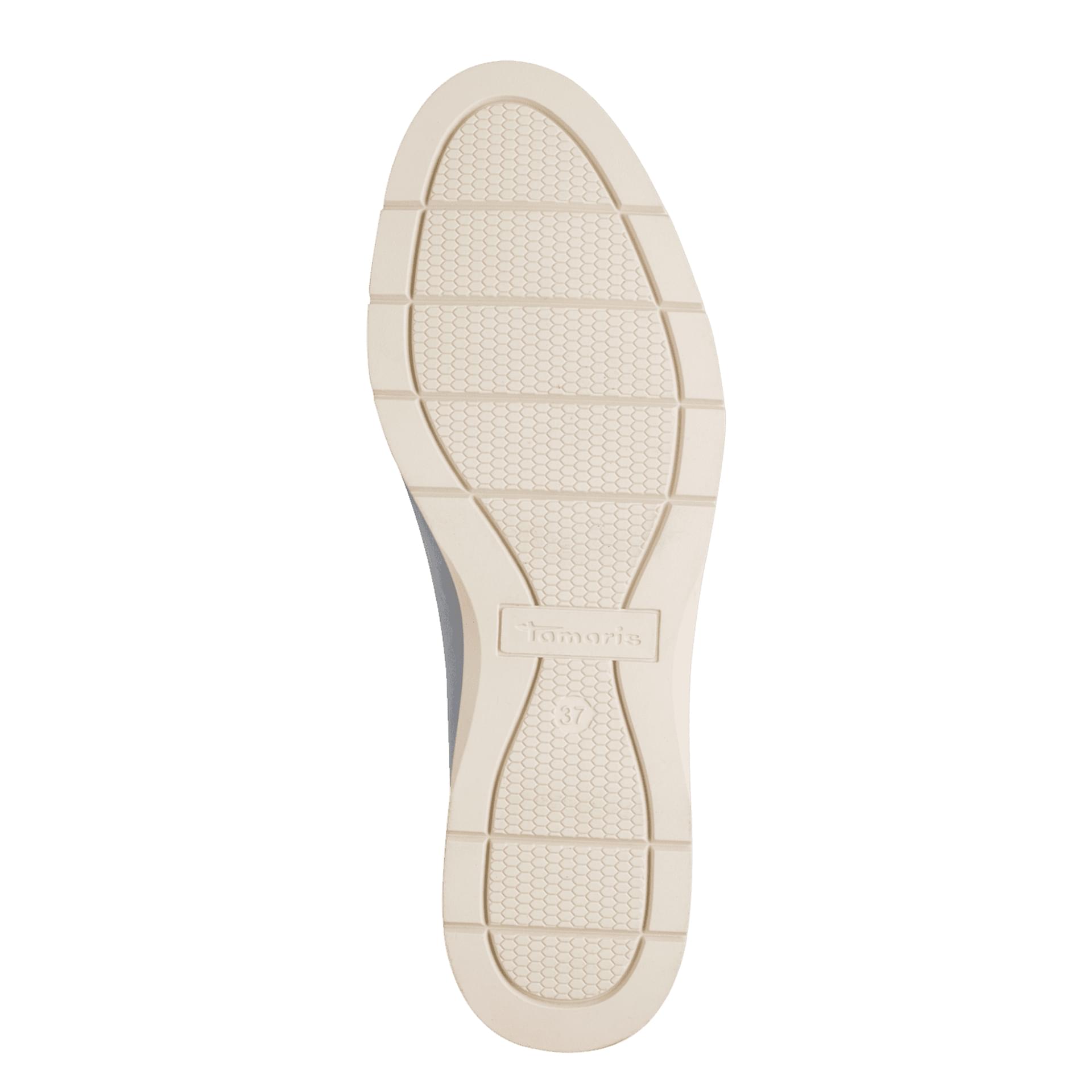 Tamaris Careen Loafers cuir in Light Blue, semelle (SKU 1-24224-46--880)