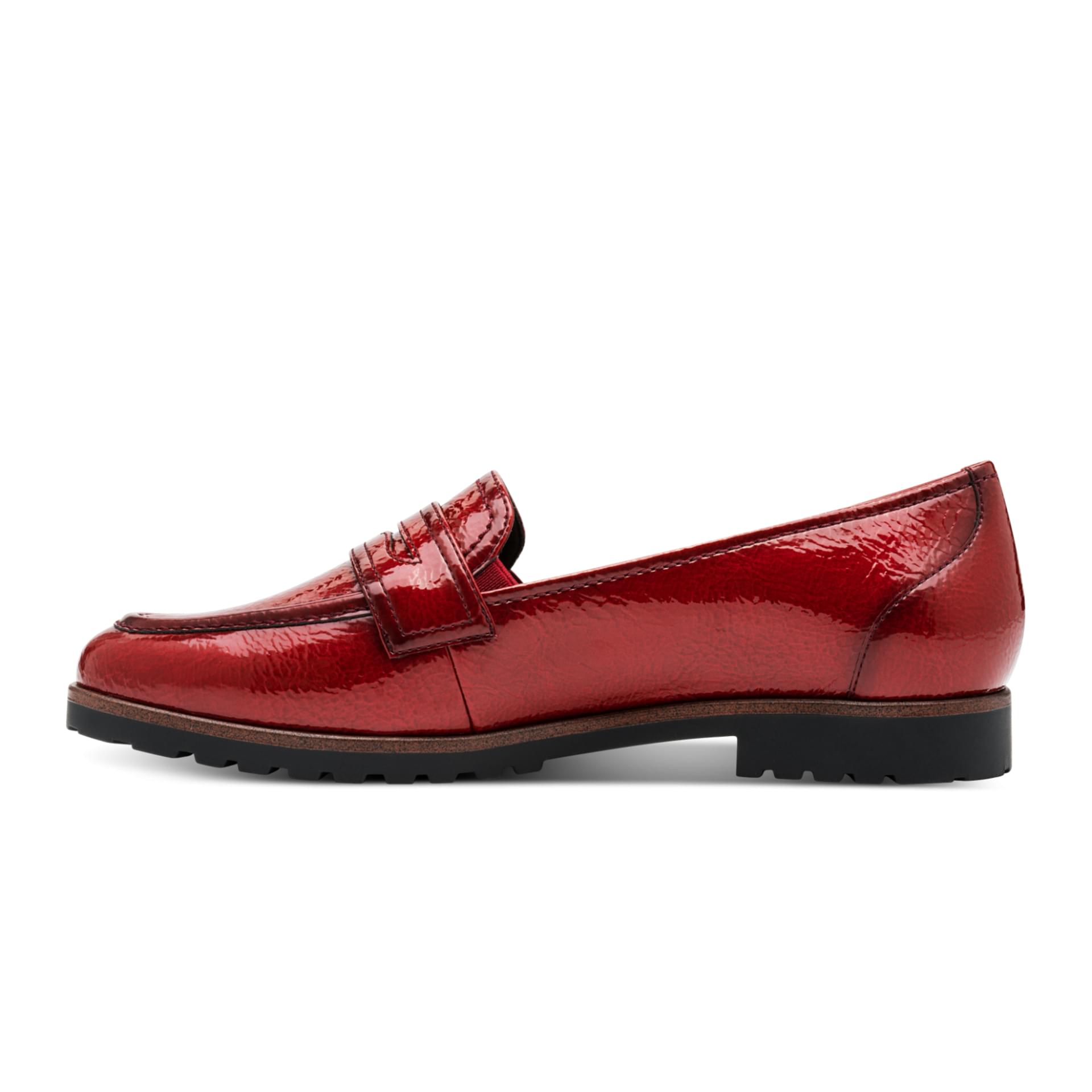 Tamaris Careen Mules 1-24239-42 in Red Patent