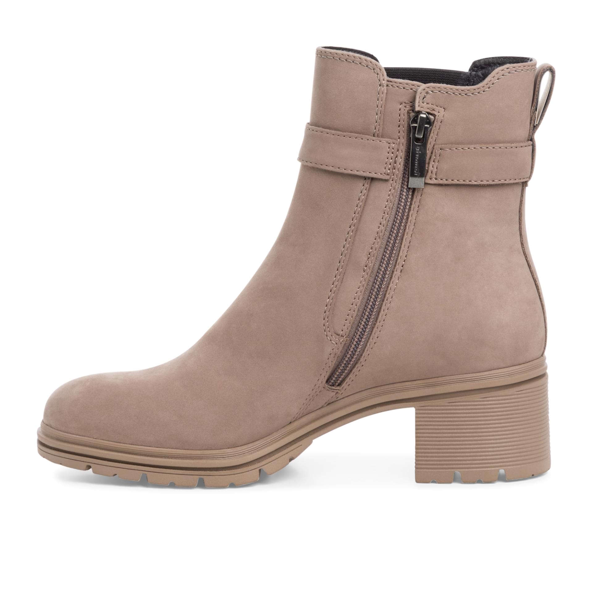 Tamaris Carolin Enkellaarsjes 1-25462-43 in Taupe