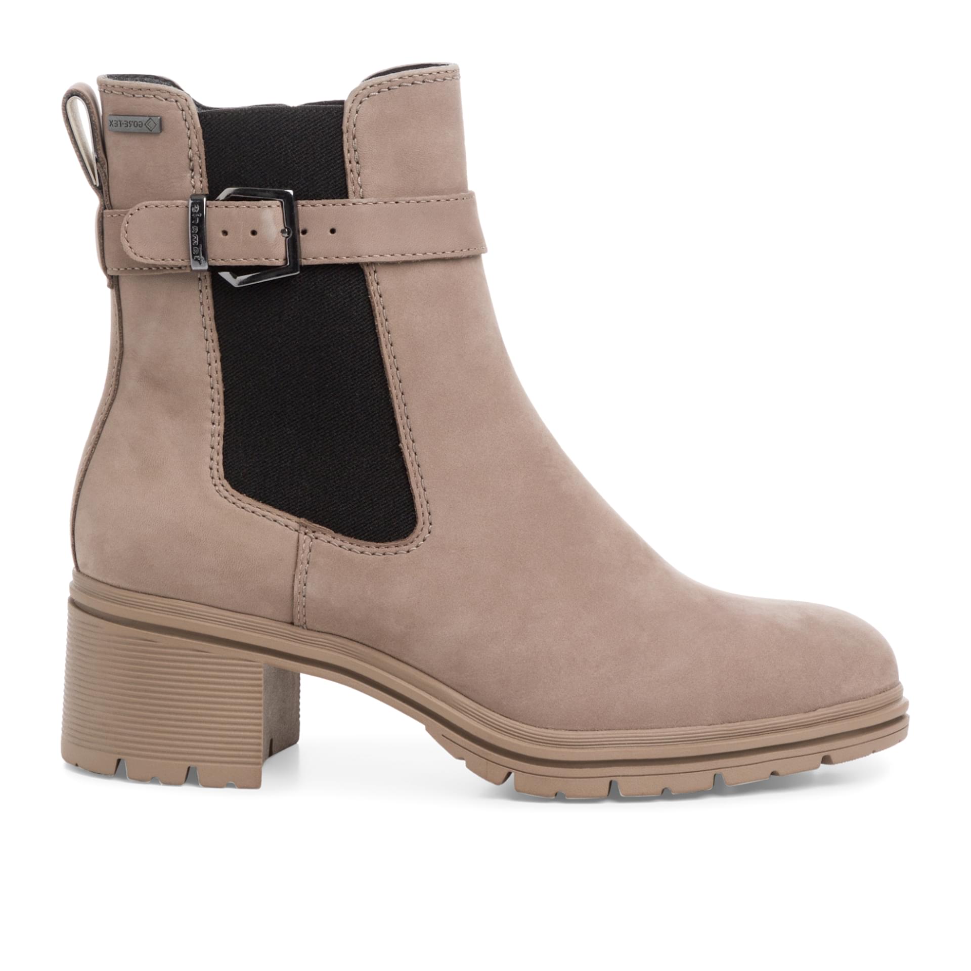 Tamaris Carolin Enkellaarsjes 1-25462-43 in Taupe