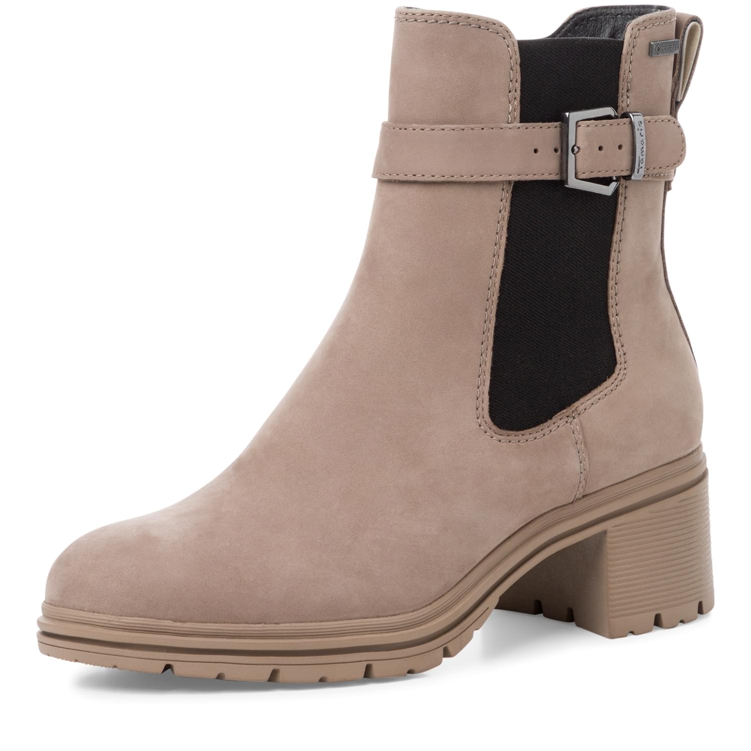 Tamaris Carolin Enkellaarsjes 1-25462-43 in Taupe