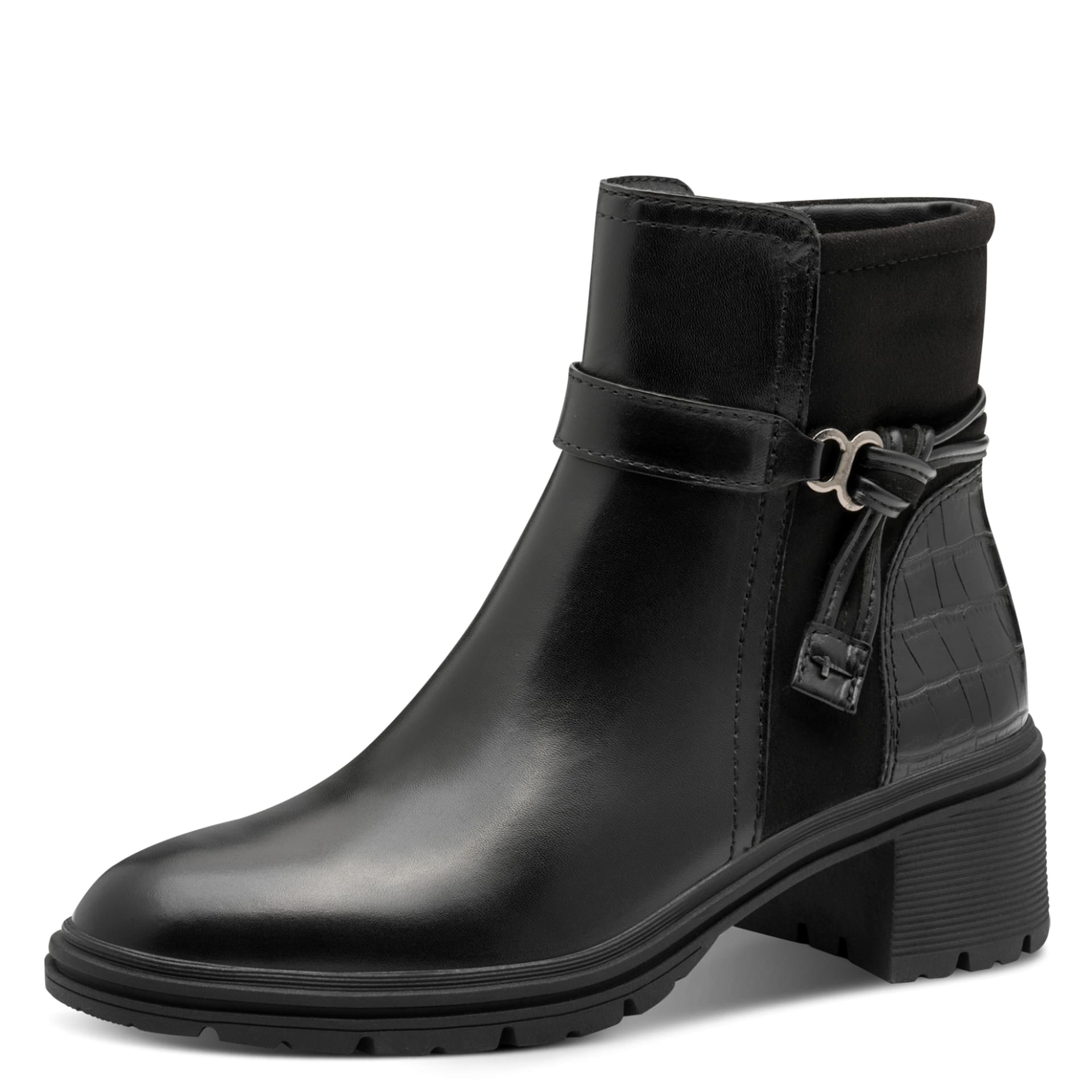Tamaris Carolin Bottines 1-25823-45 in Black