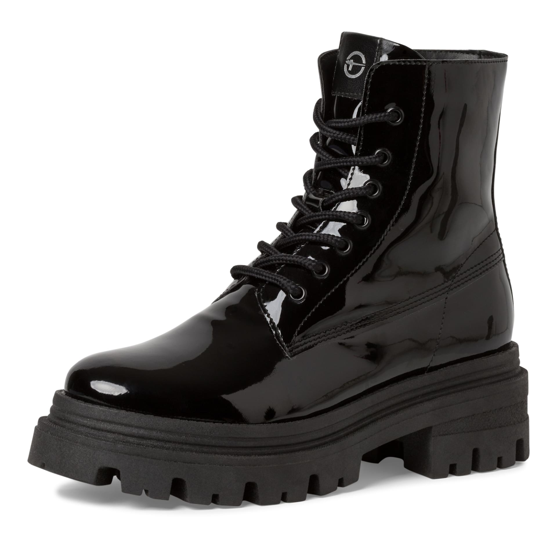 Tamaris Cayetana Ankle Boots 1-25290-41 in Black Patent