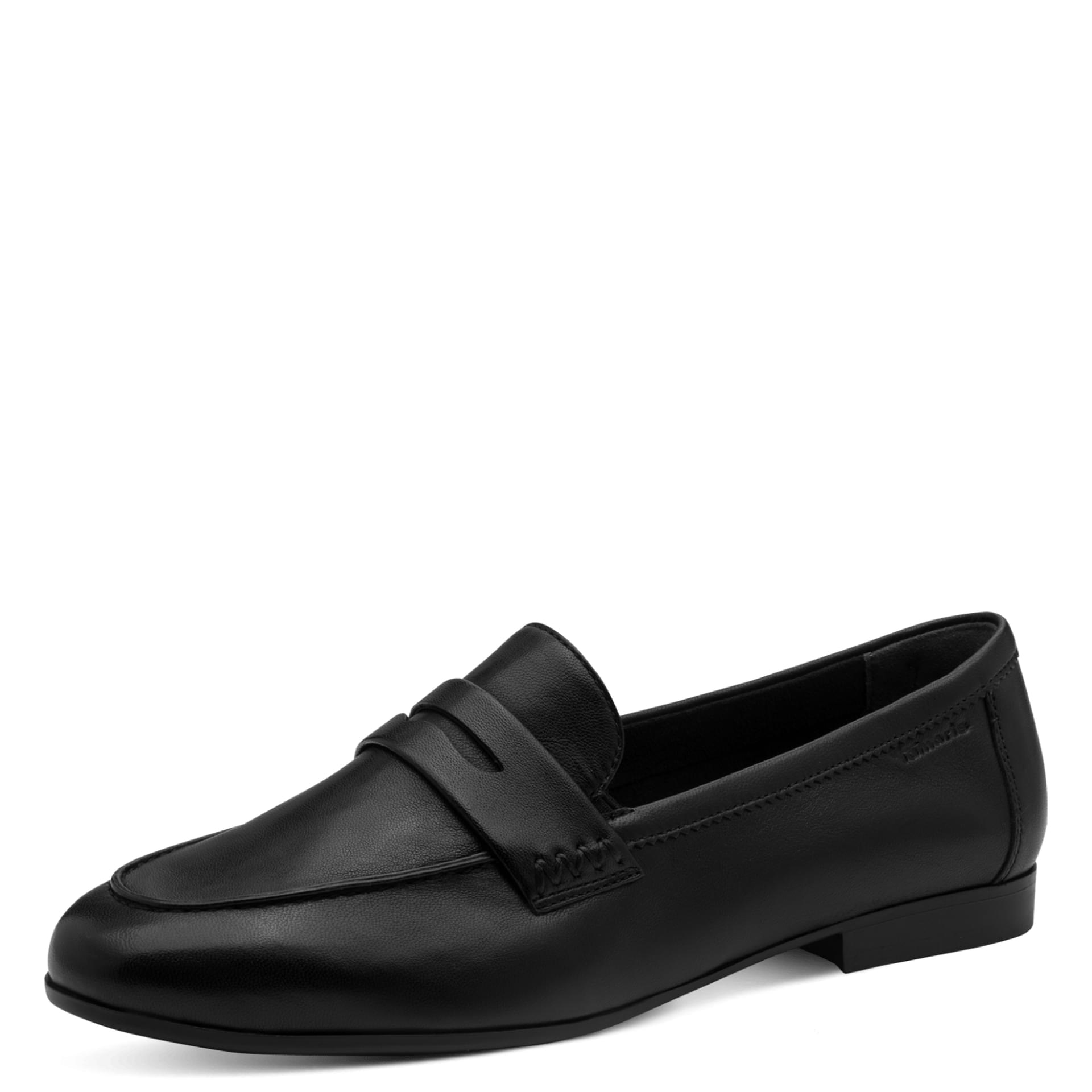 Tamaris Chanty Slippers 1-24233-46 in Black Leather