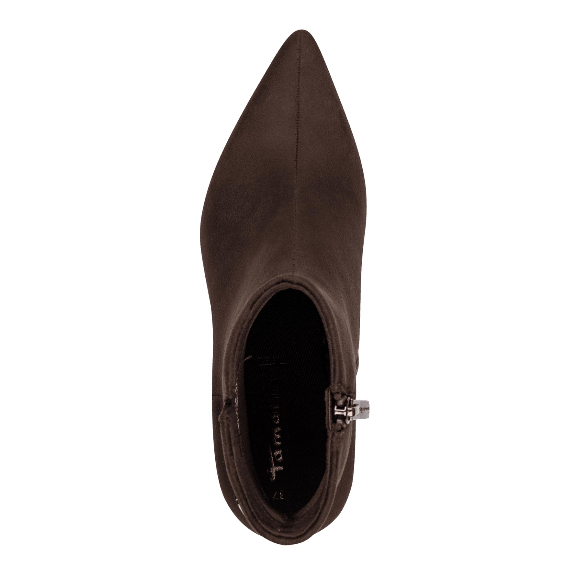 Tamaris Chaya Bottines in Mocca, vue de dessus (SKU 1-25383-47--304)
